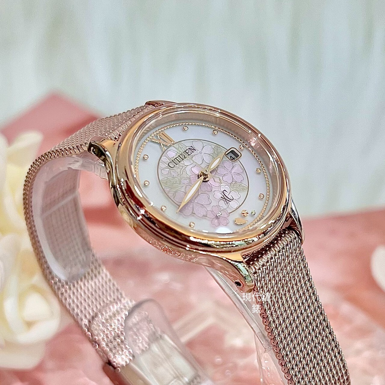 【CITIZEN 星辰】XC情人節推薦款 EW2638-56A 28mm 現代鐘錶