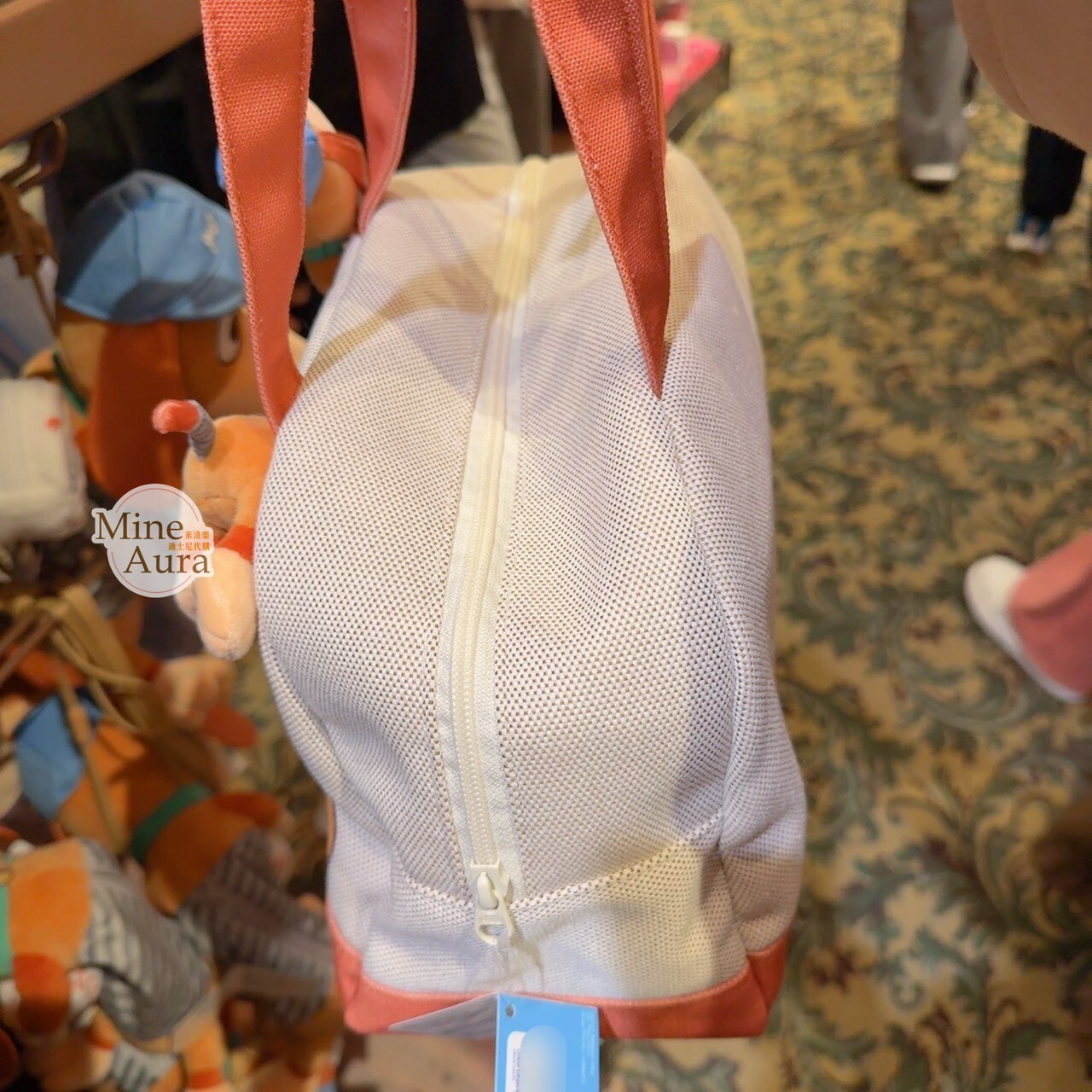 彈簧狗 Slinky Dog  棒球系列 絨毛 造型 手提包 玩具總動員 Toy Story -香港迪士尼樂園