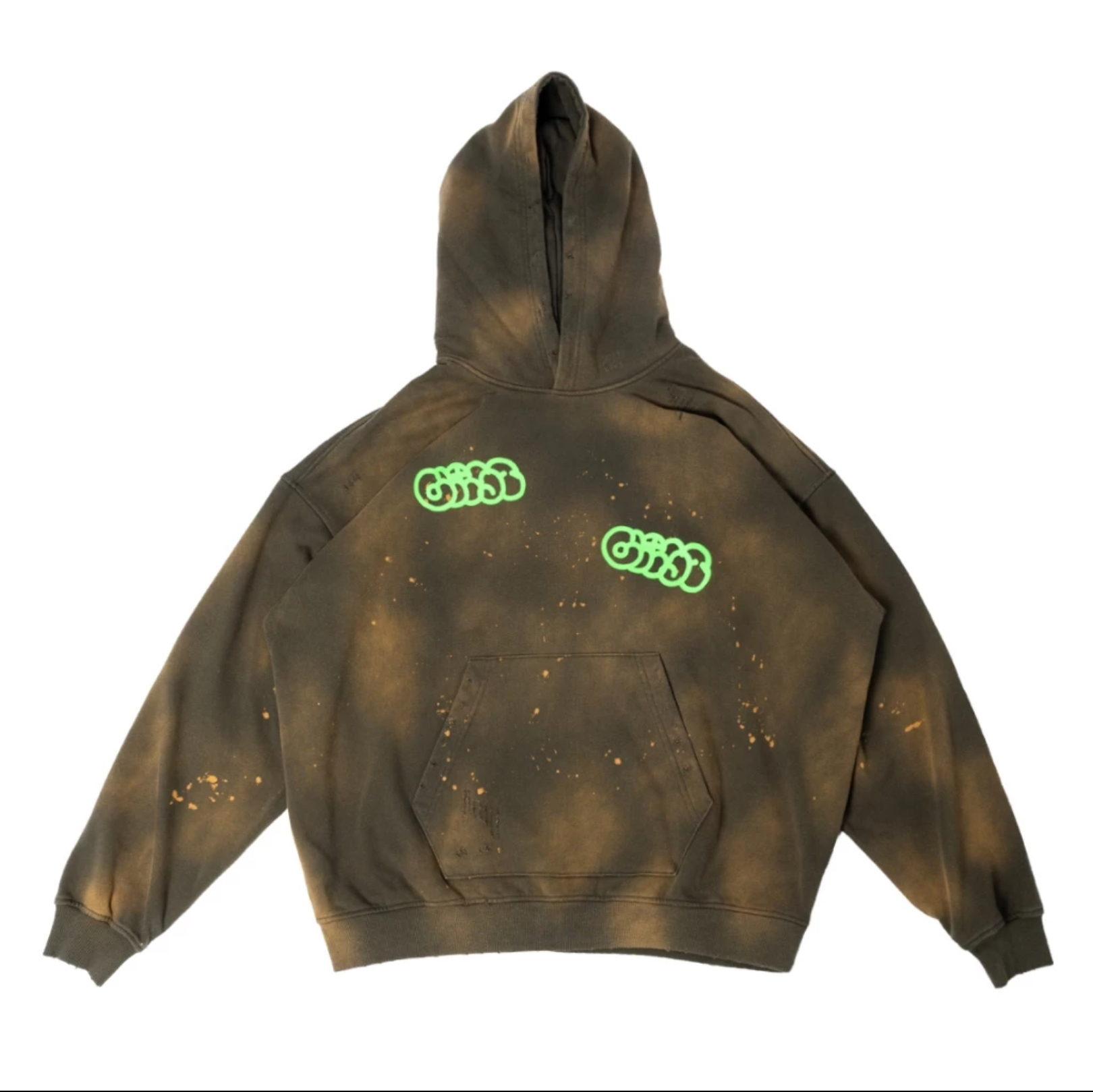 SIDE B - NEST THROW UP HOODIE OLIVE