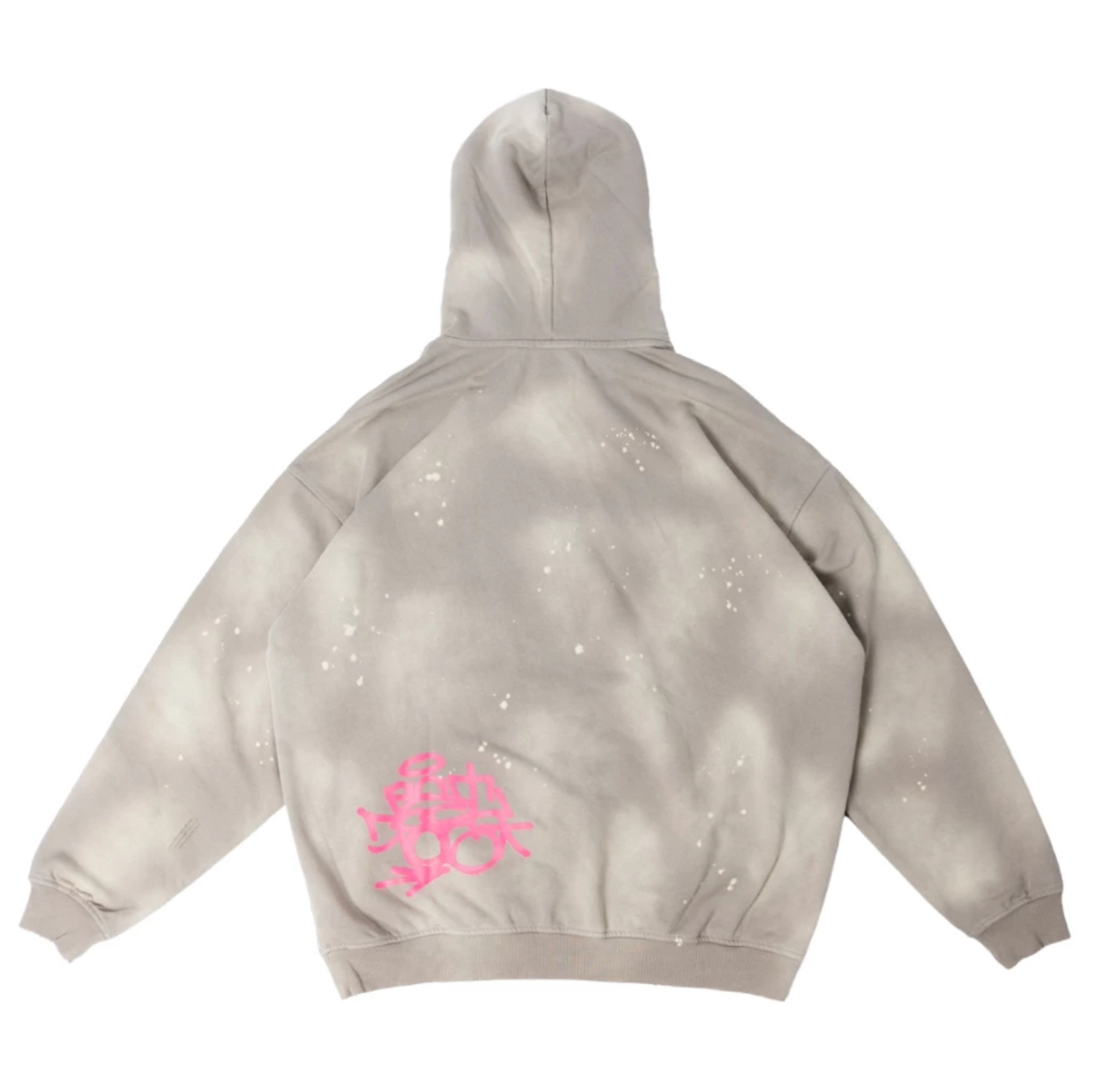 SIDE B - NEST THROW UP HOODIE GREY
