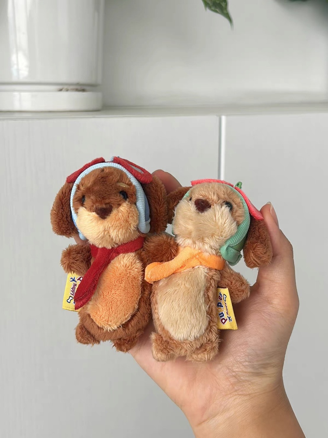 【預購】Jinnew 帕倍思 臘腸狗 情侶 飛行員 磁吸 吊飾 10cm