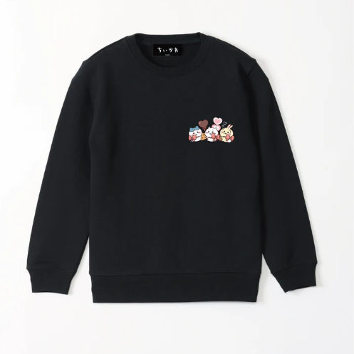 2026 Chiikawa Happy Valentine's Day Kids Sweatshirt (蝴蝶結款,5色)