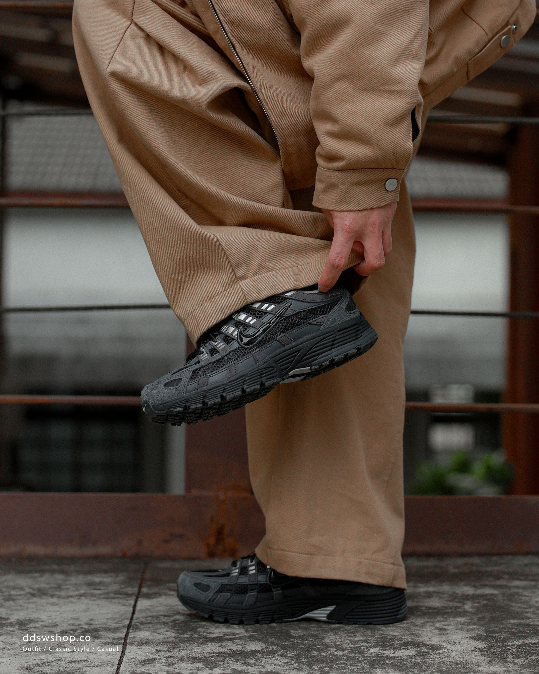 "代購" Nike P-6000 透氣 復古 男鞋 黑色 HF0015-002