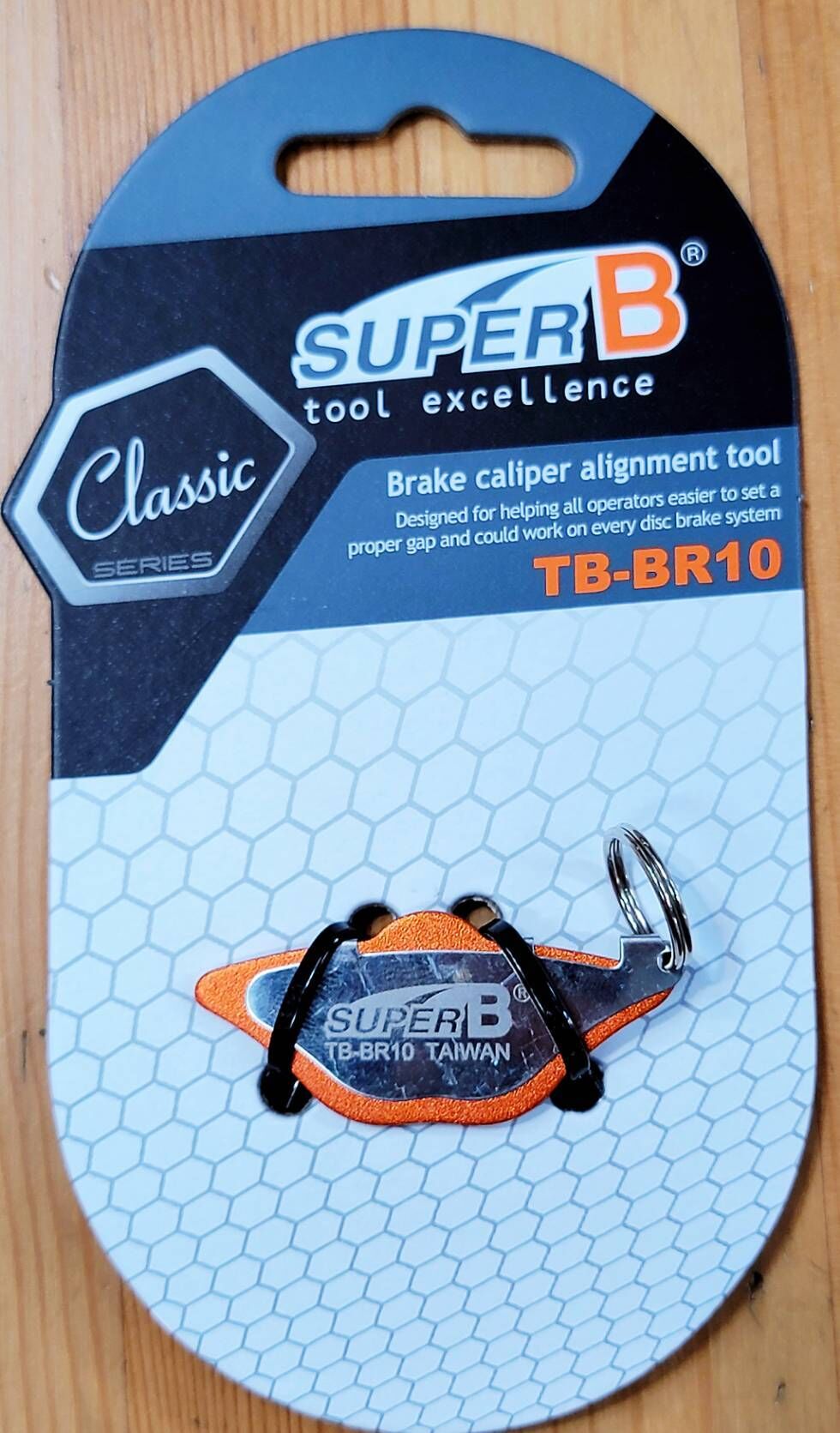 SUPER B TB-BR10 簡易碟煞調整工具 專業碟煞調整器 碟煞卡鉗快速調整器 可使來令片及碟盤保持至中 降低來令片磨耗不均的問題