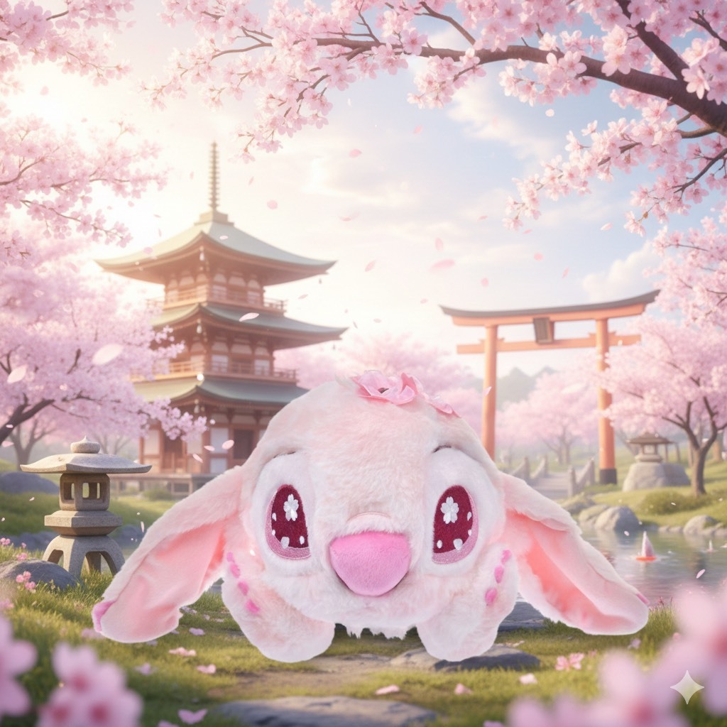 <限量商品隨時完售>東京迪士尼限定Disney 2026 櫻花限定 史迪奇 維尼 唐老鴨 小飛象 小豬 毛絨 娃娃 吊飾 DISNEY SAKURA COLLECTION 2026