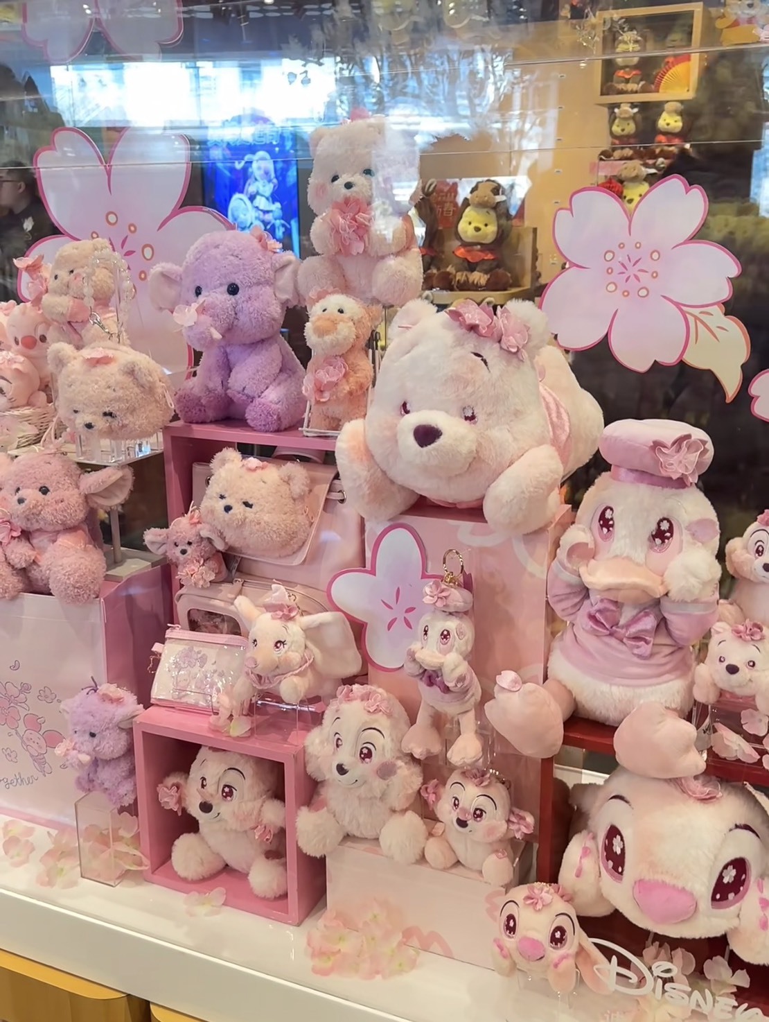 <限量商品隨時完售>東京迪士尼限定Disney 2026 櫻花限定 史迪奇 維尼 唐老鴨 小飛象 小豬 毛絨 娃娃 吊飾 DISNEY SAKURA COLLECTION 2026