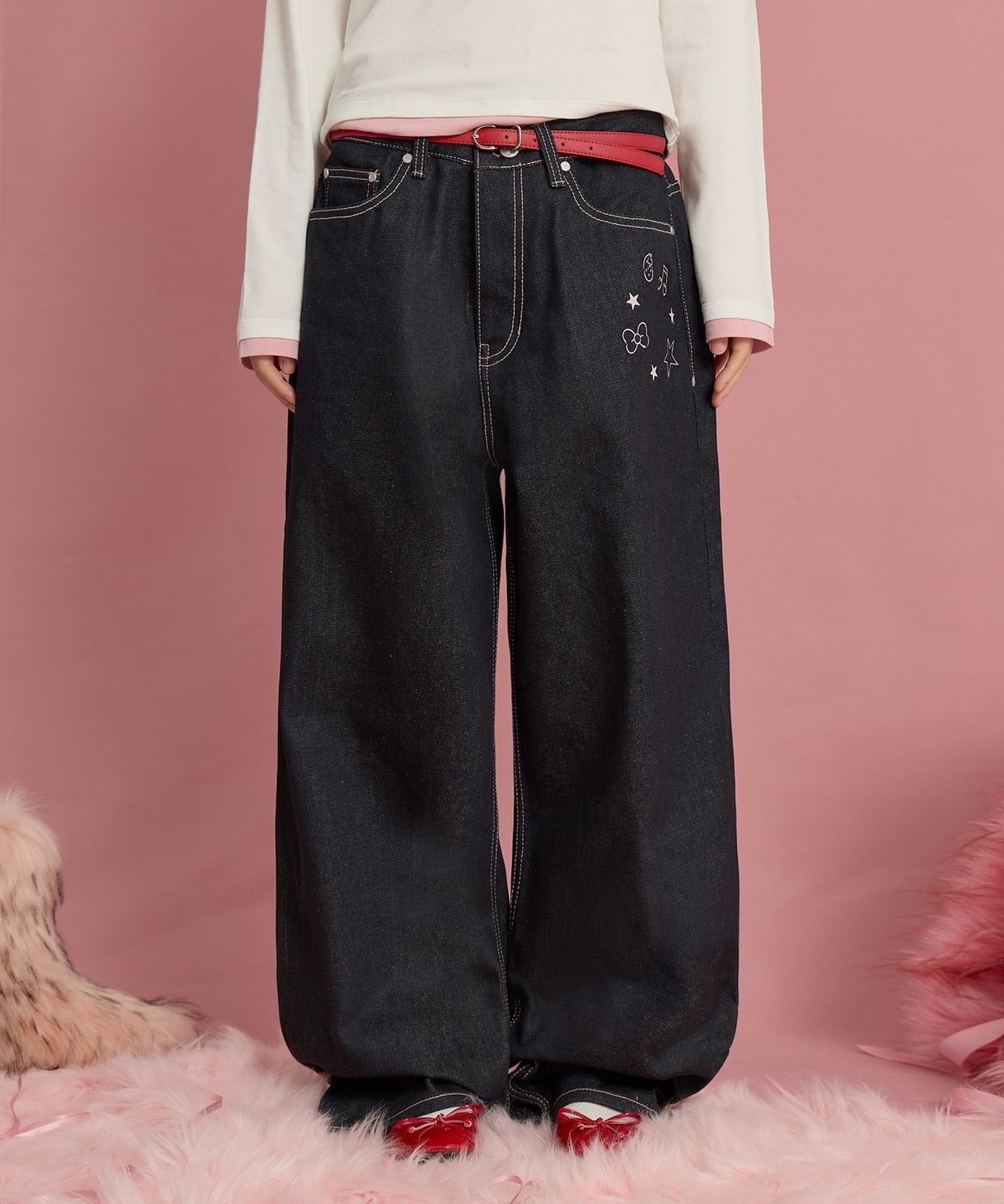 Waikei My Melody Raw Indigo 美樂蒂 單寧 牛仔褲