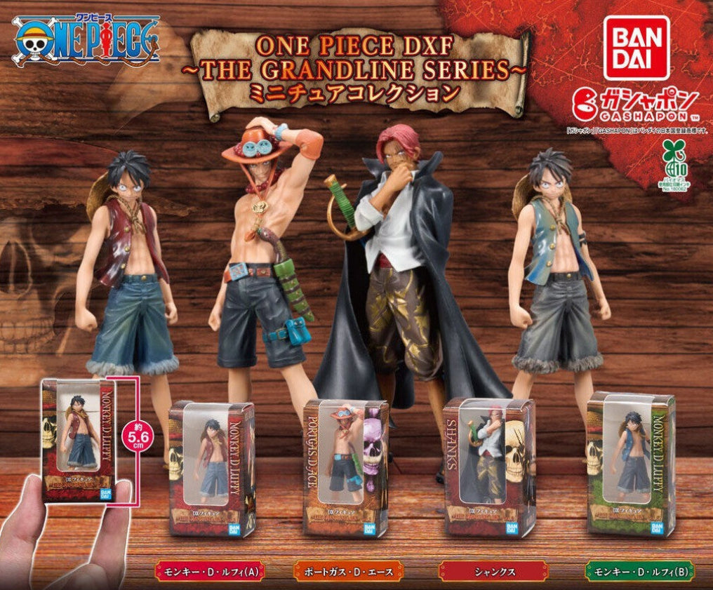 扭蛋 - 海賊王DXF The Grandline Series 迷你收藏 (全套4款)