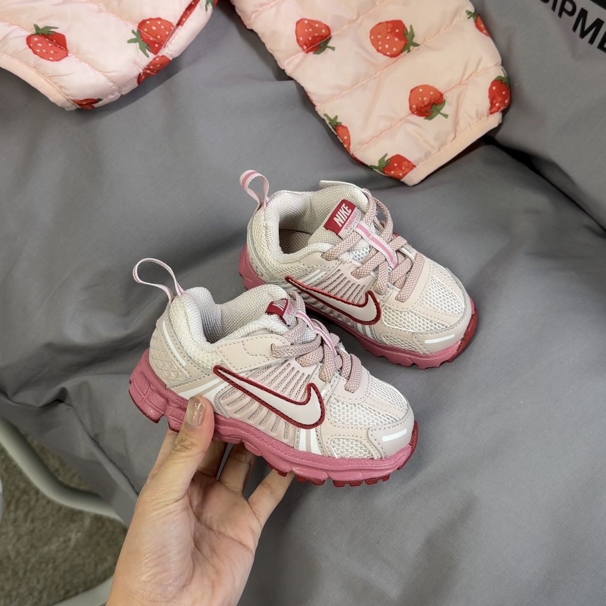 Nike Vomero 5 TD 日本新款 草莓粉 粉色 復古 小童 大童 童鞋 HF7000-601