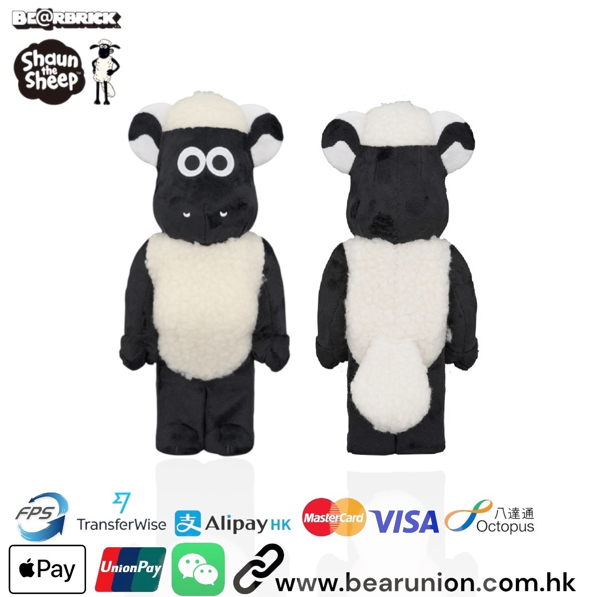 🎏預訂🎏Bearbrick 400% SHAUN COSTUME