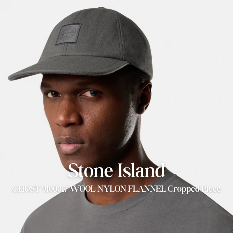【代購】STONE ISLAND GHOST 9100017 羊毛尼龍法蘭絨短版單品