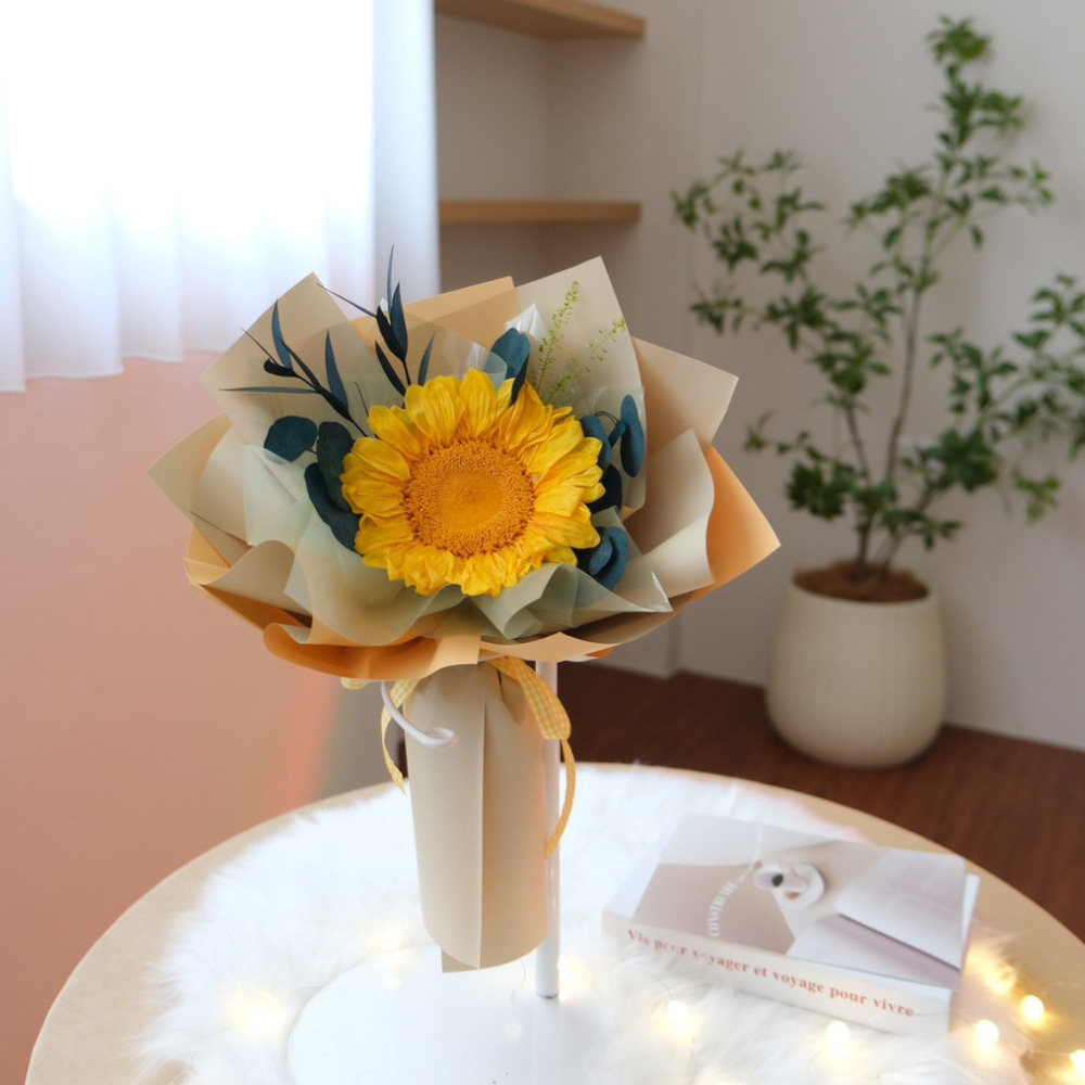 永生向日葵花束