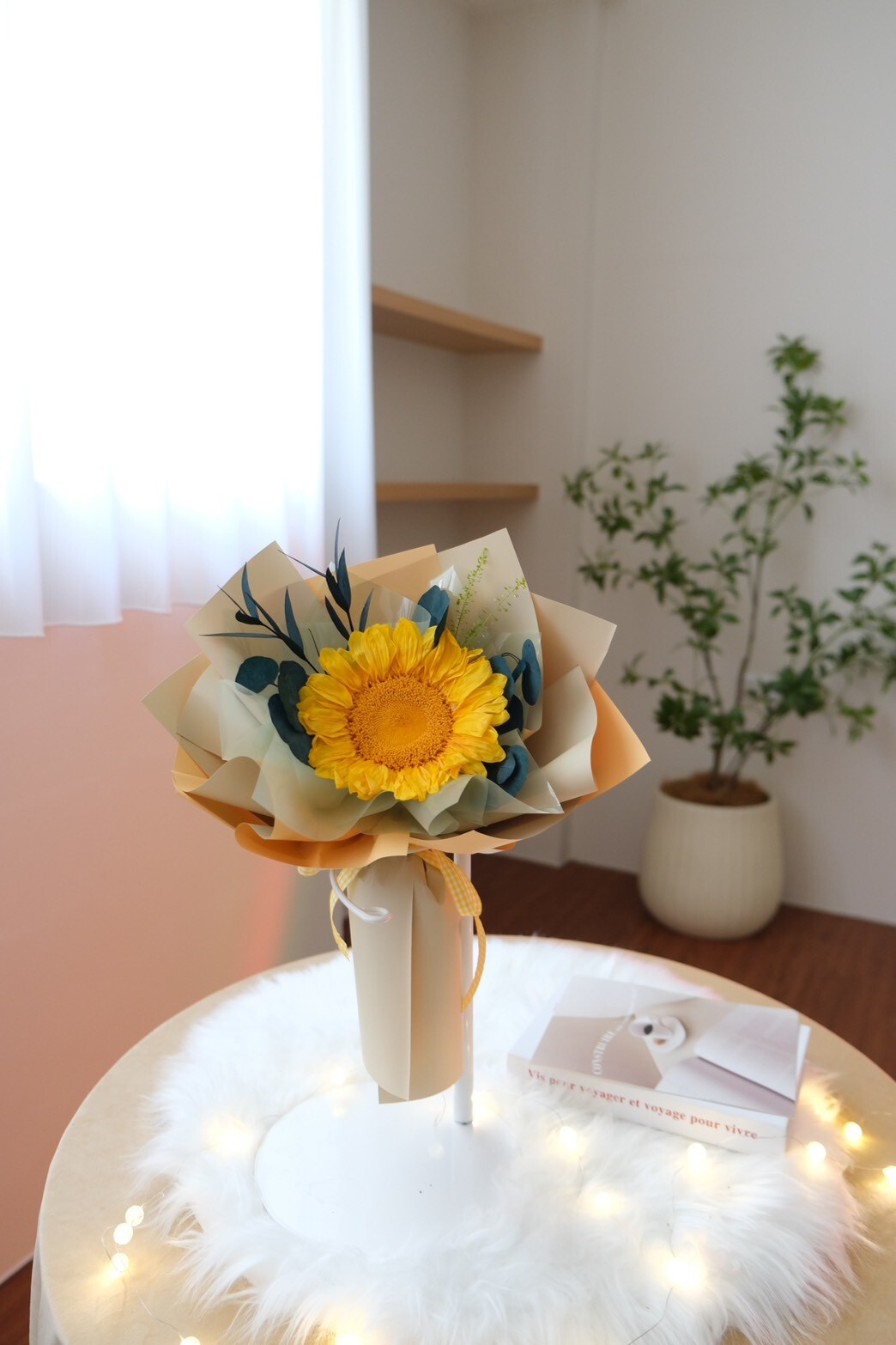 永生向日葵花束