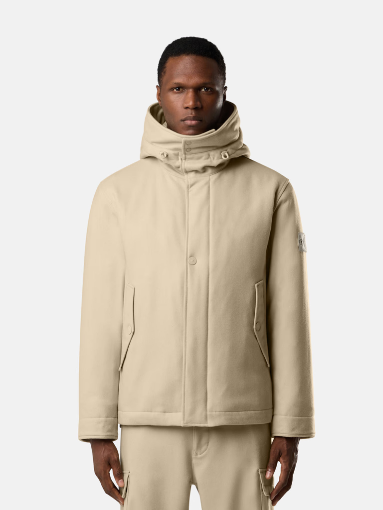 【代購】STONE ISLAND GHOST 4100103 羊毛尼龍法蘭絨上衣