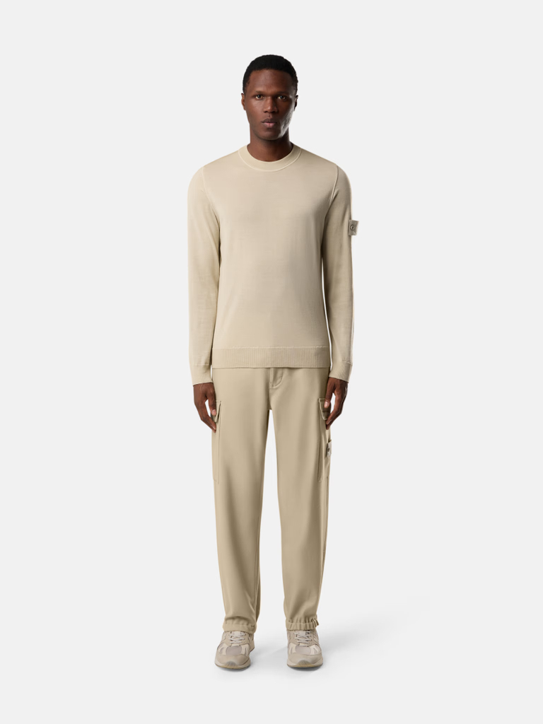 【代購】STONE ISLAND GHOST 3100021 羊毛尼龍法蘭絨長褲