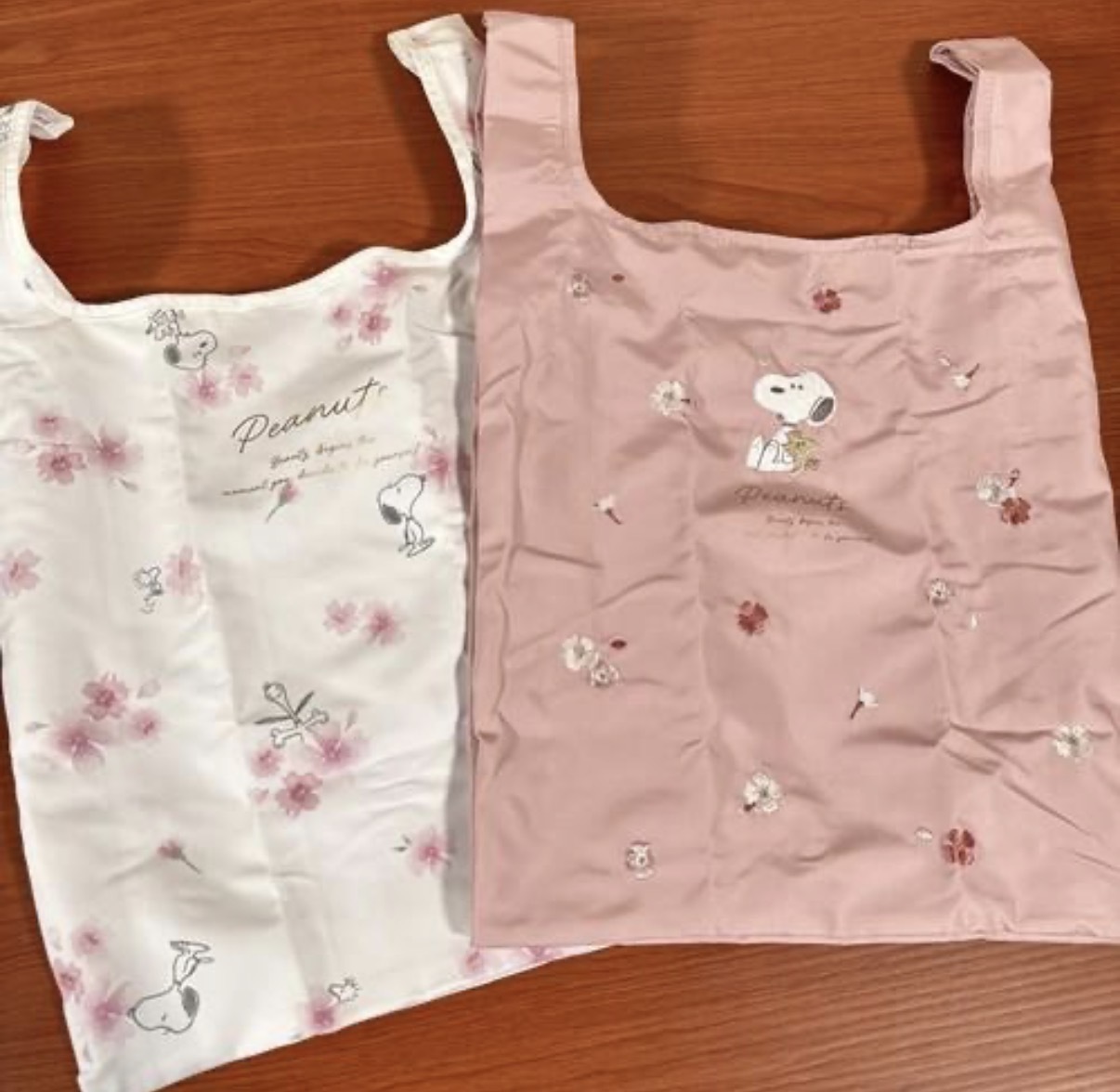 【櫻花限定】JP Snoopy 密集式環保袋 3434 3441 TK260126