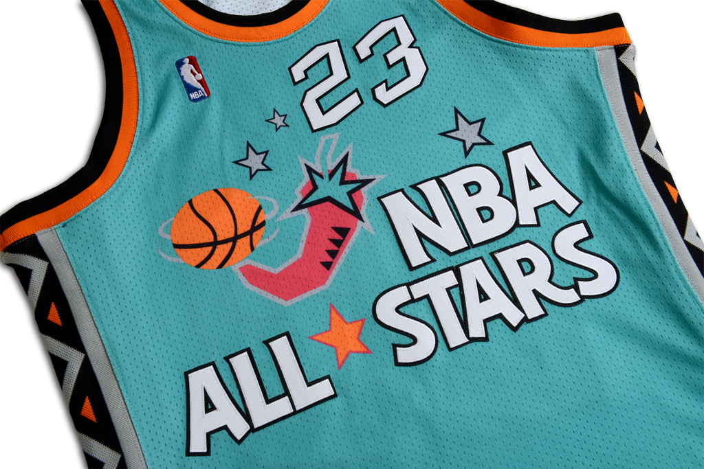 Mitchell & Ness 1996 NBA 全明星賽 Michael Jordan 復刻 球員版球衣