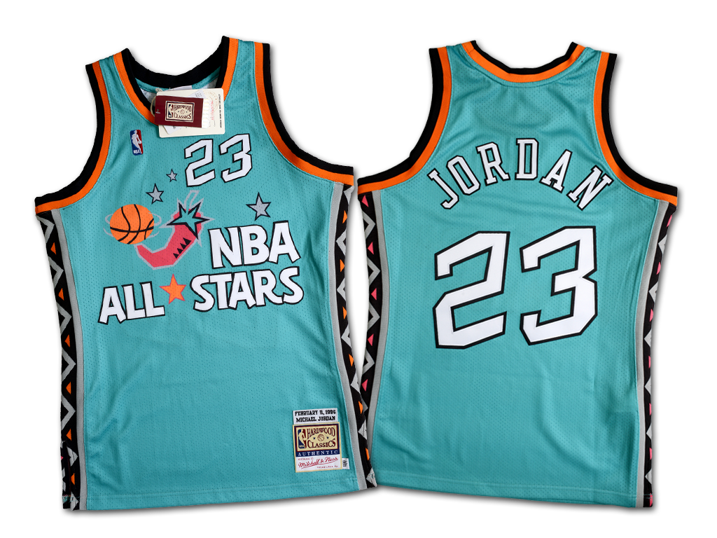 Mitchell & Ness 1996 NBA 全明星賽 Michael Jordan 復刻 球員版球衣