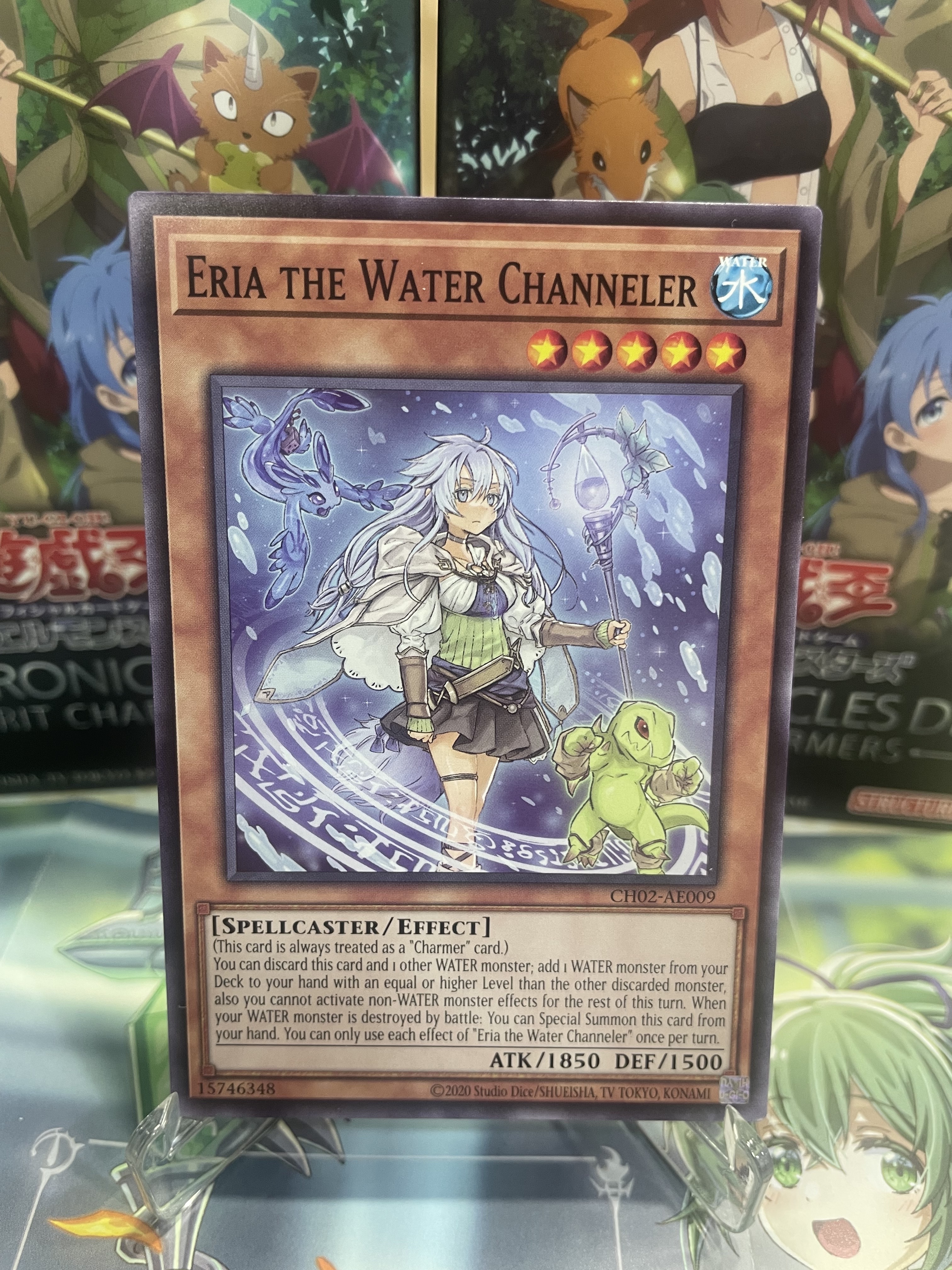 CH02-AE009 Eria the Water Channeler(水靈媒師 艾莉婭)
