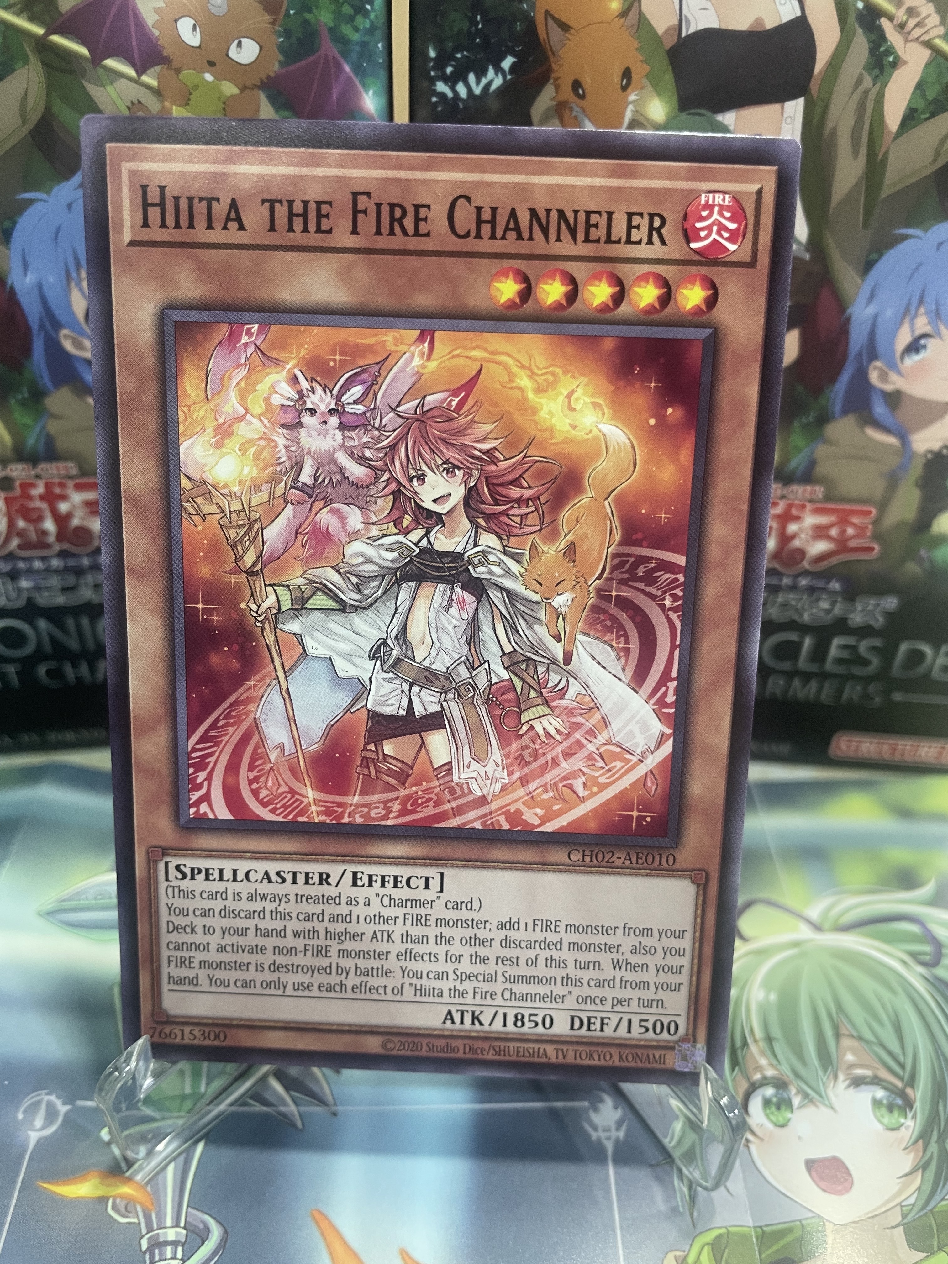 CH02-AE010 Hiita the Fire Channeler(火靈媒師 希塔)