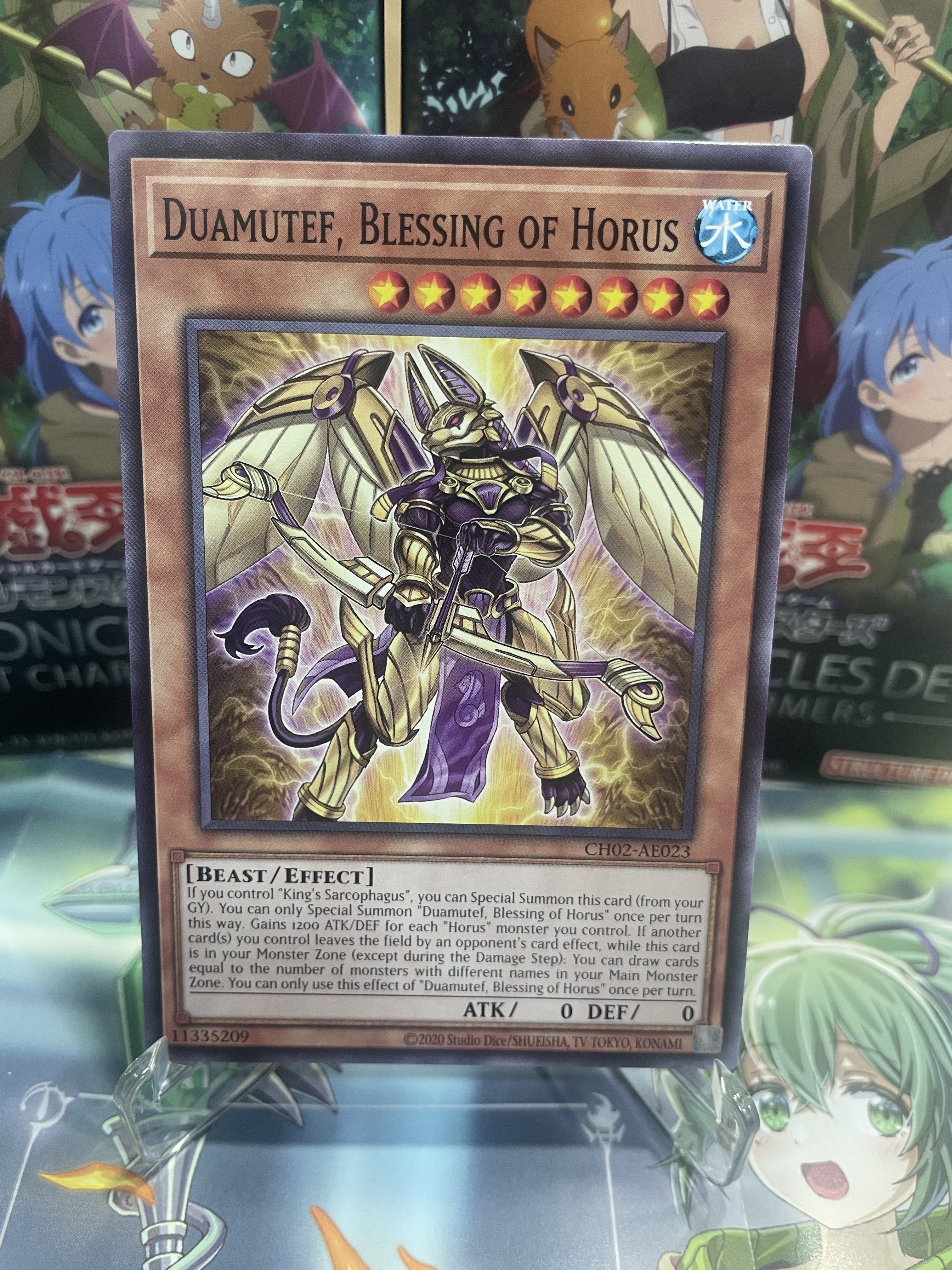 CH02-AE023 Duamutef, Blessing of Horus(荷魯斯的祝福 多姆泰夫)