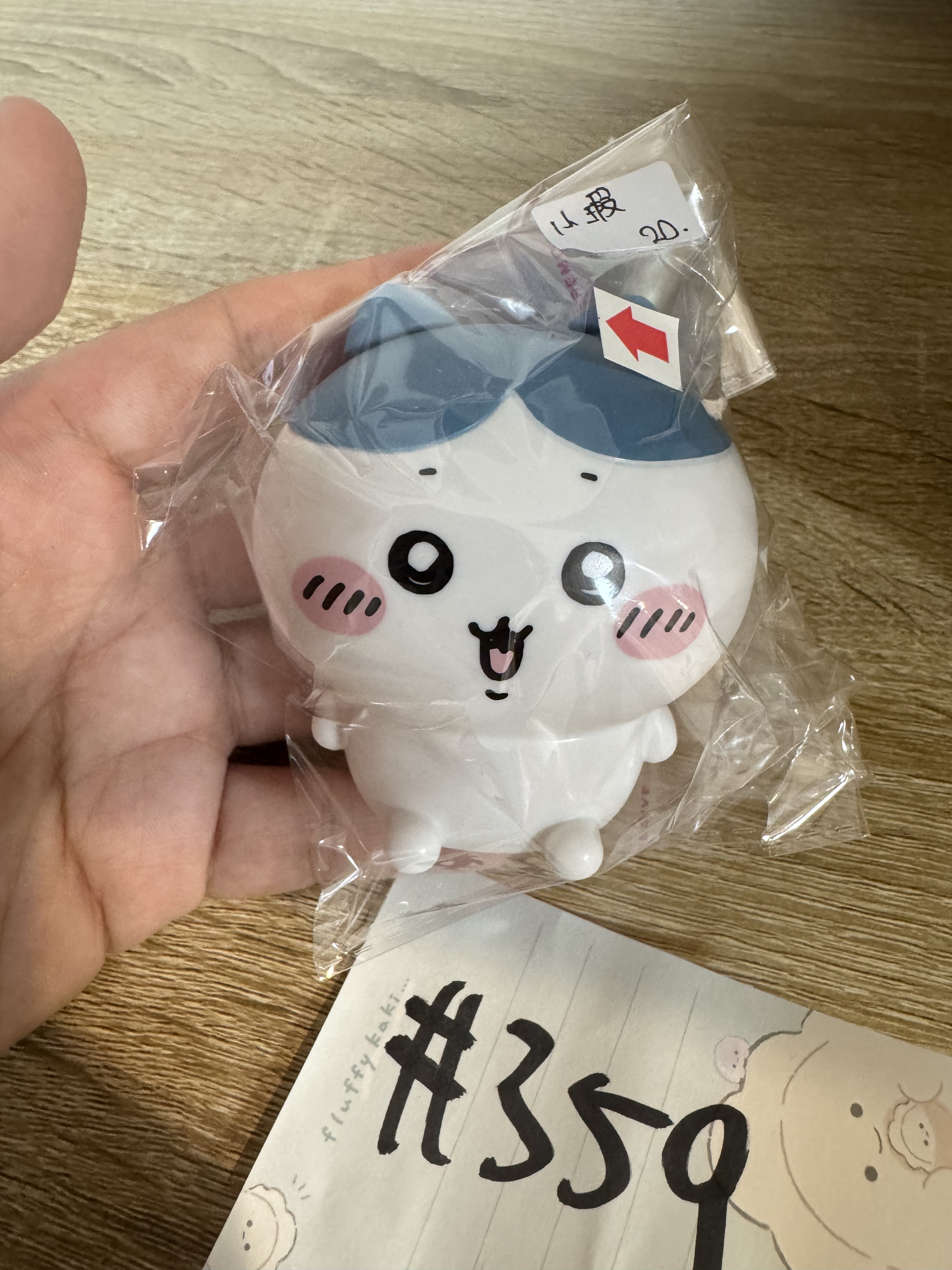 CHIIKAWA  八字貓  FIGURE 小瑕#359