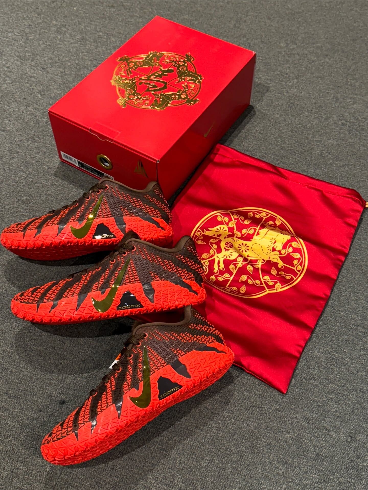 Nike Ja 3 CNY 馬年限定 紅色 莫蘭特 實戰 籃球鞋 IB6509-200