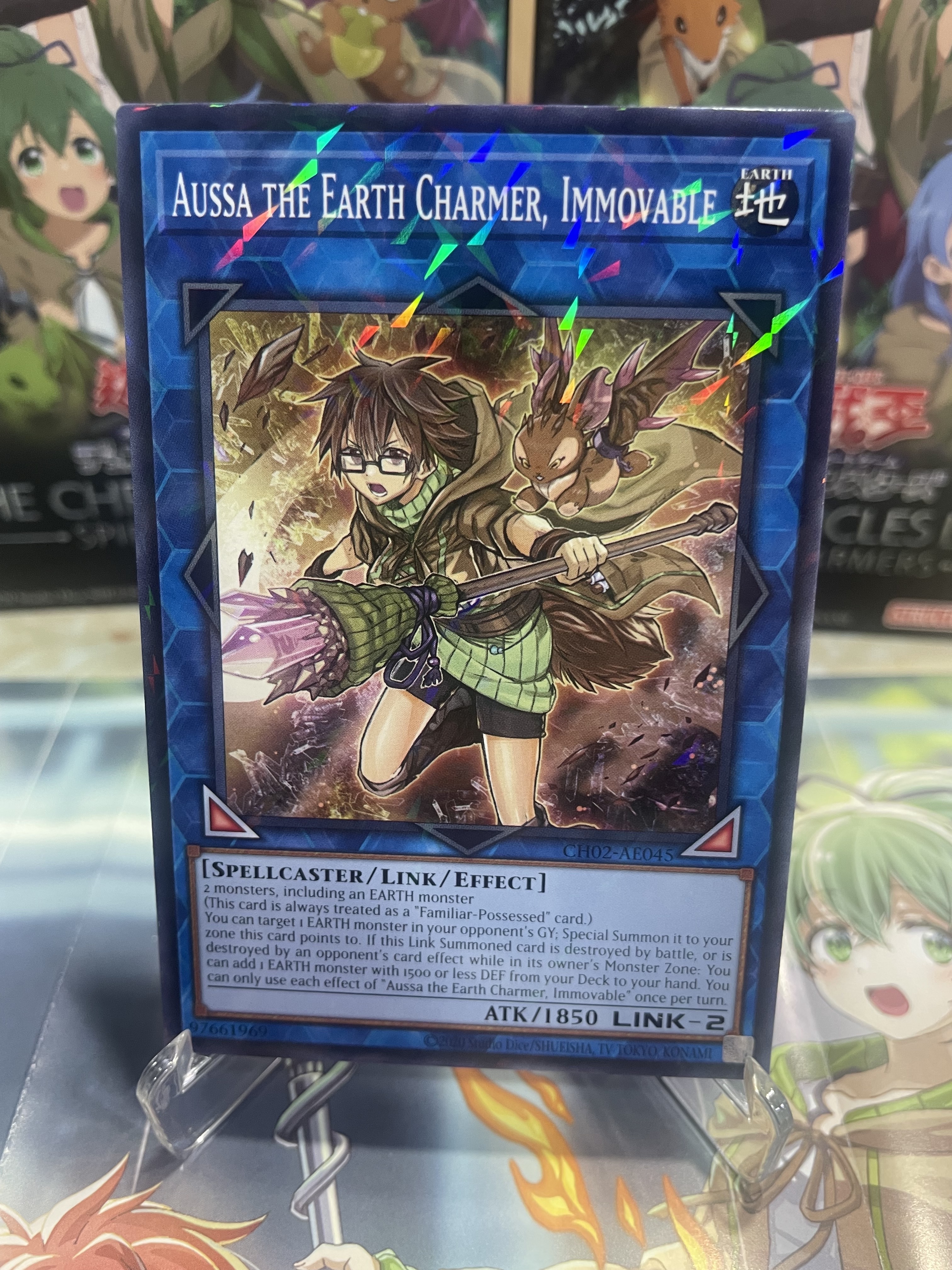 CH02-AE045 Aussa the Earth Charmer, Immovable(崔嵬的地靈使 奧斯)