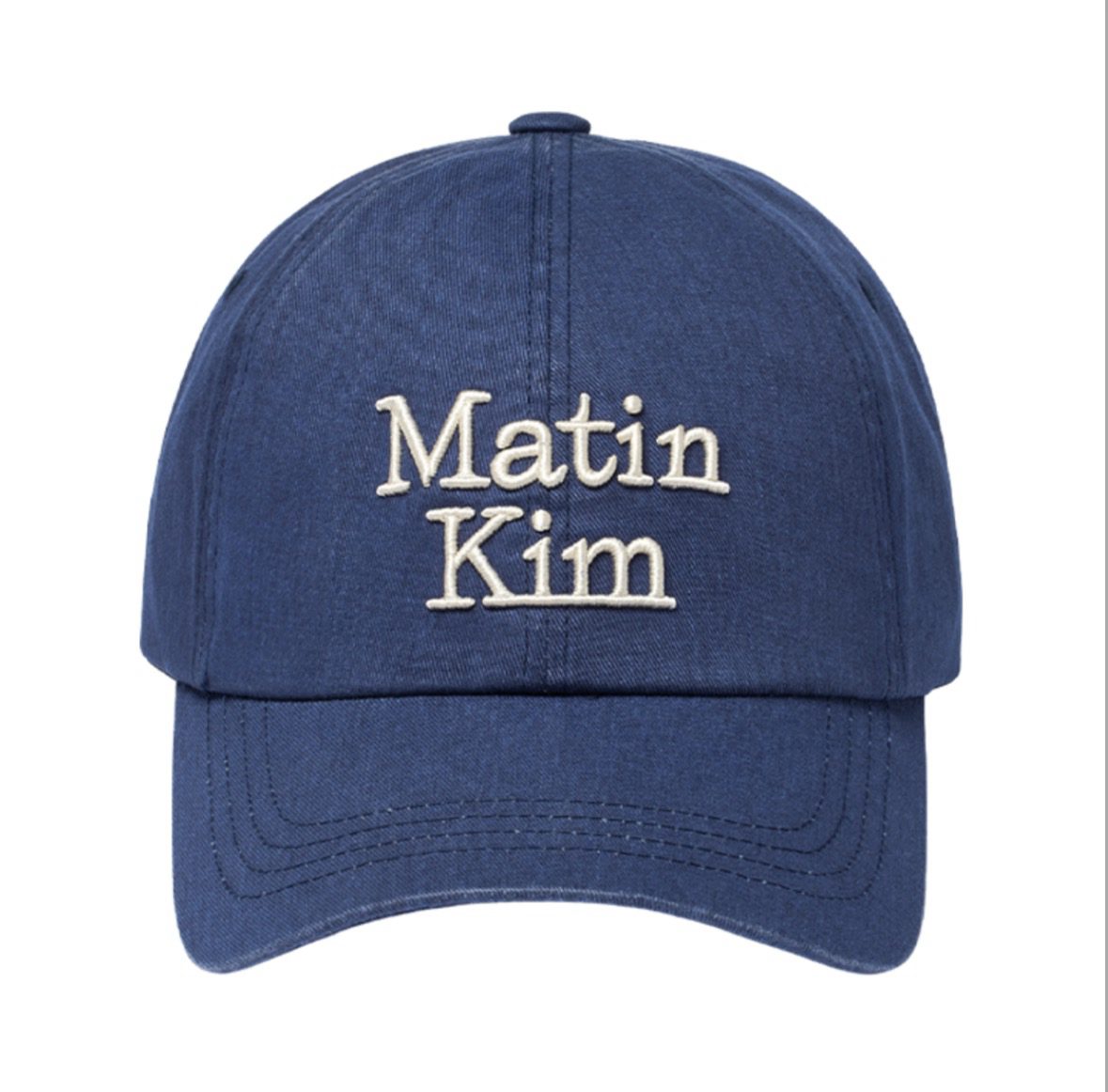 ［Matin Kim］Matin Volume Logo 棒球帽 海軍藍