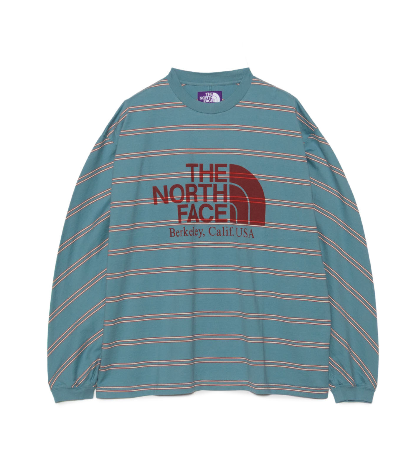 『代購商品』2026SS THE NORTH FACE Purple Label 紫標 Field Long Sleeve Striped Tee 長T N26ST027