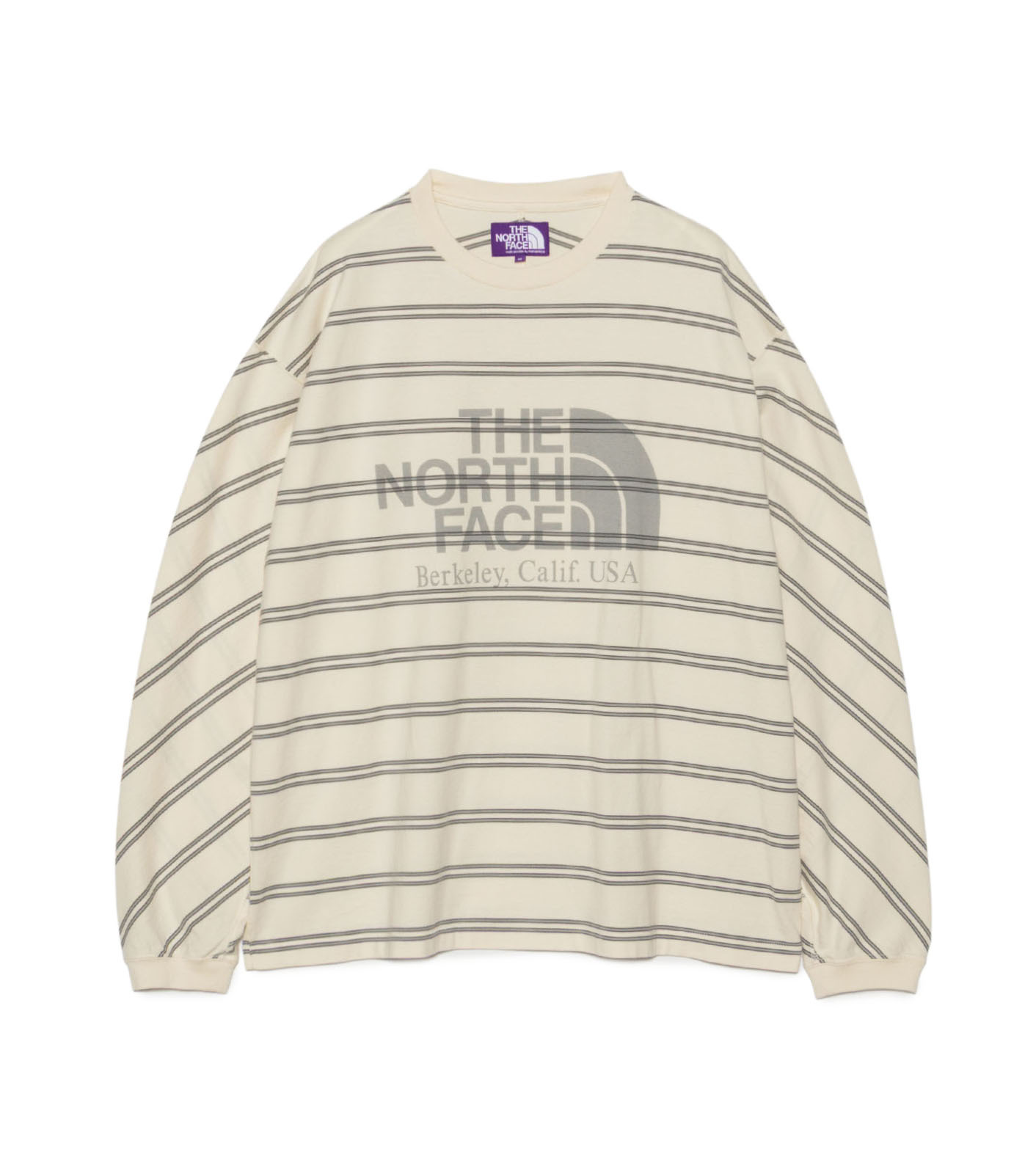 『代購商品』2026SS THE NORTH FACE Purple Label 紫標 Field Long Sleeve Striped Tee 長T N26ST027