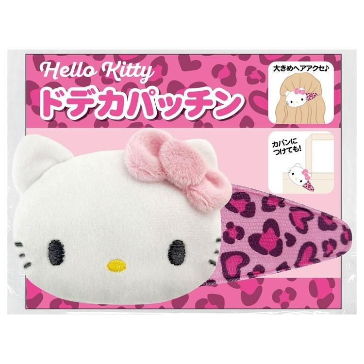 日本 Sanrio Hello Kitty 公仔頭多用途大髮夾