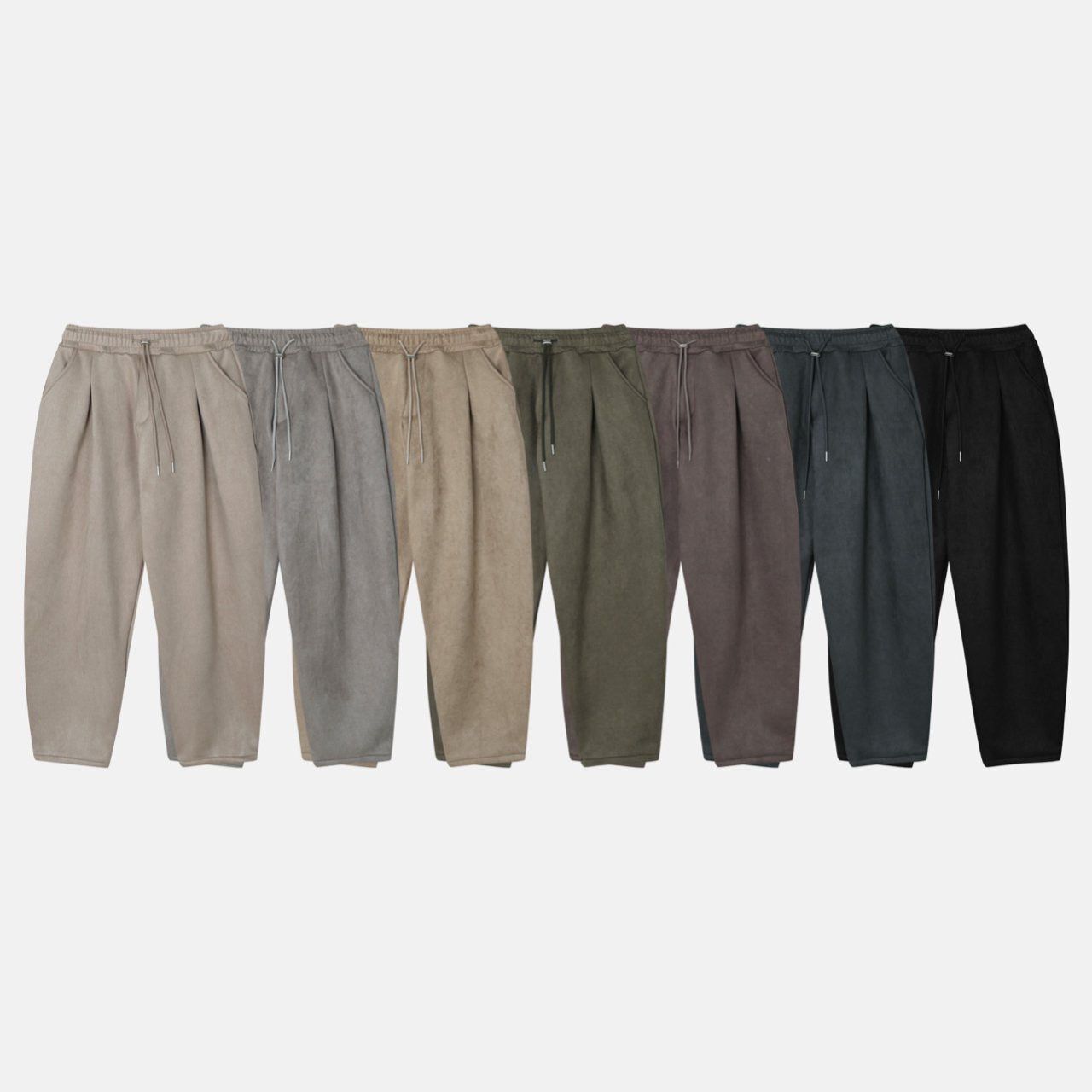 淨色鬆身褲(抓毛底) PEACOCK-167P