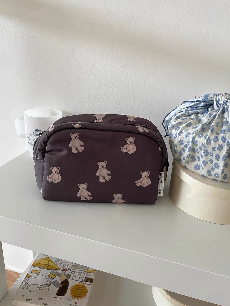 Me.gusta｜Teddy Calm 小熊澎澎化妝包 🧸