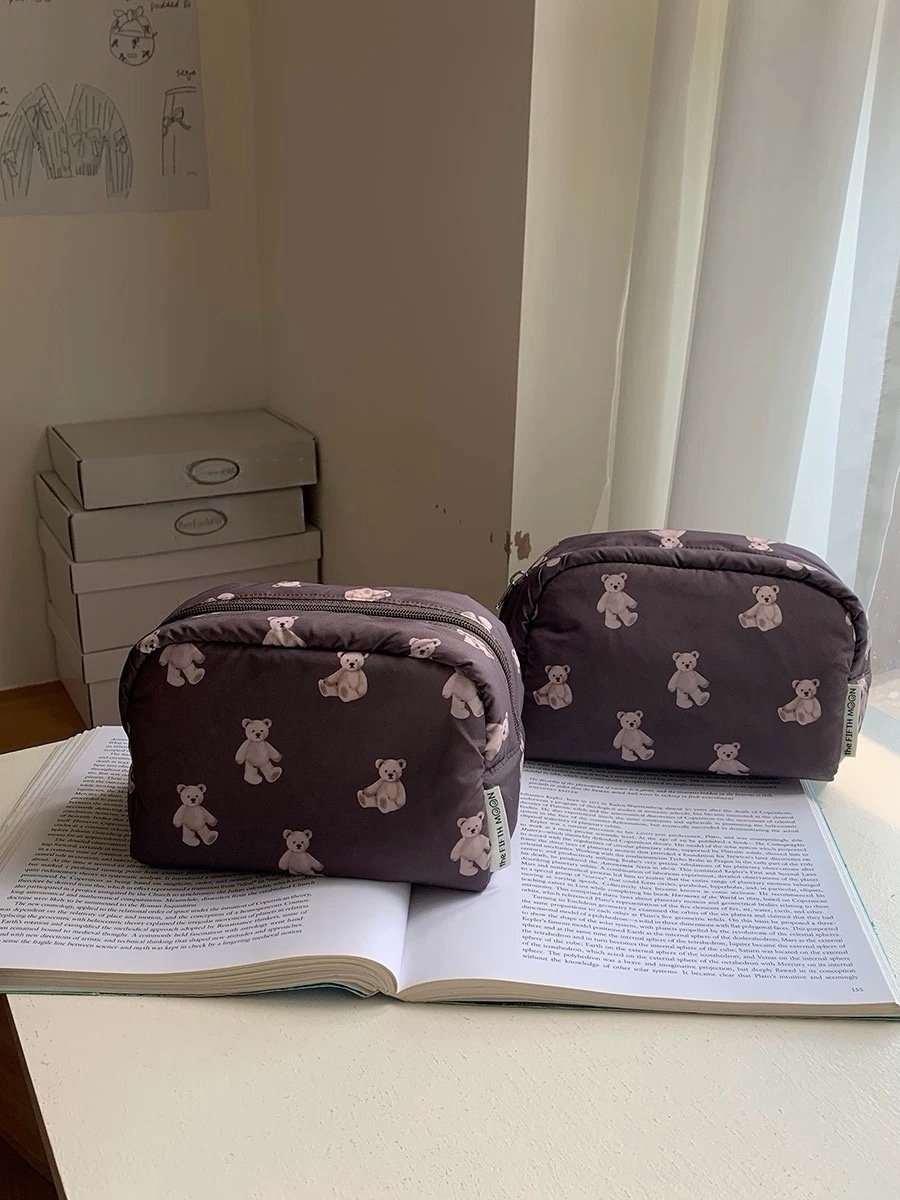 Me.gusta｜Teddy Calm 小熊澎澎化妝包 🧸
