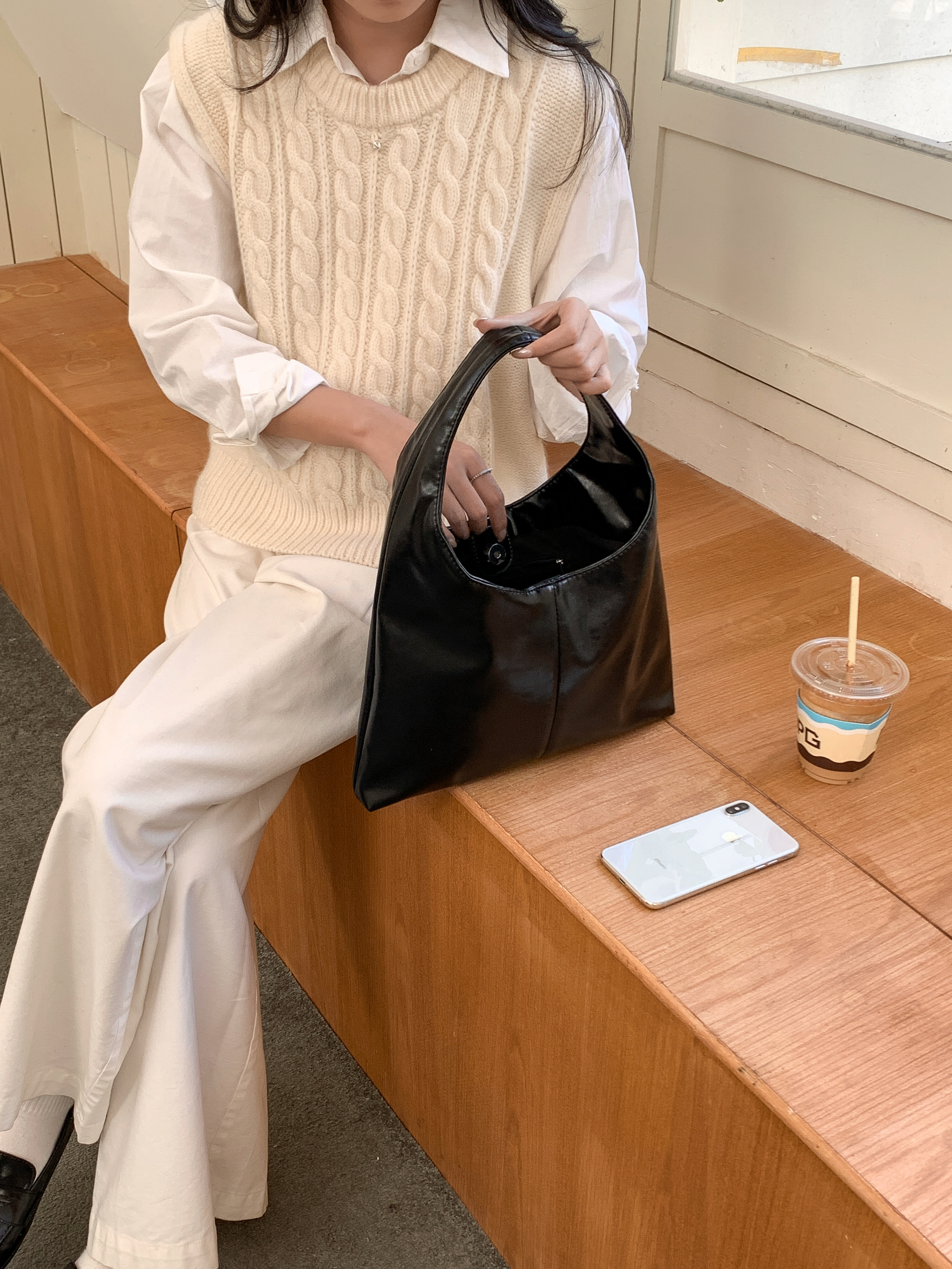 Me.gusta｜Soft Fold 柔摺皮革托特包