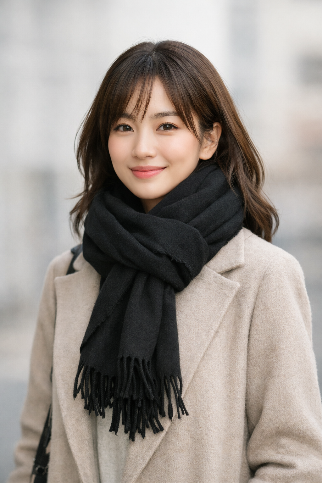 OBS273  J.Crew Classic Scarf 經典圍巾