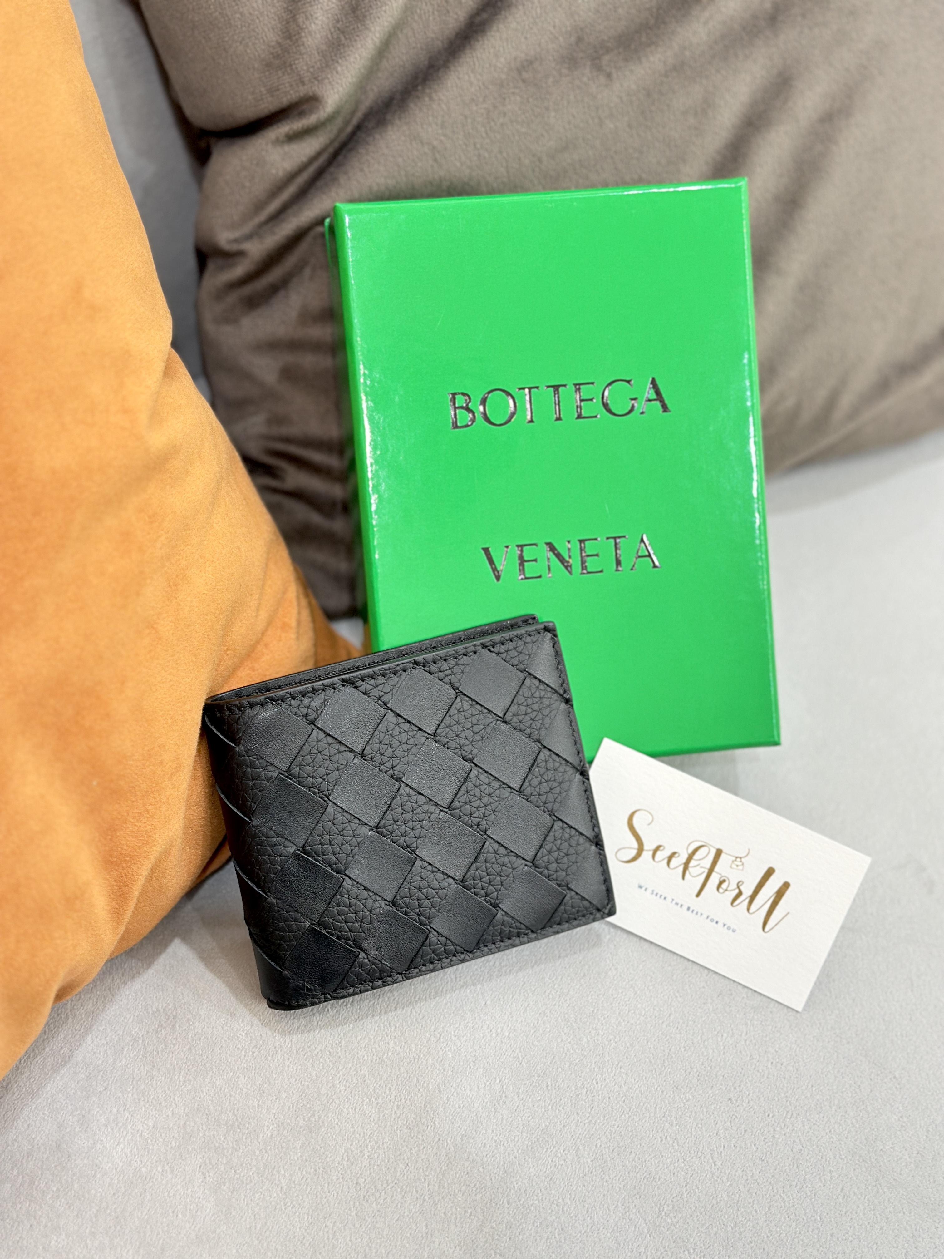 BOTTEGA VENETA Intrecciato Bi-fold Wallet