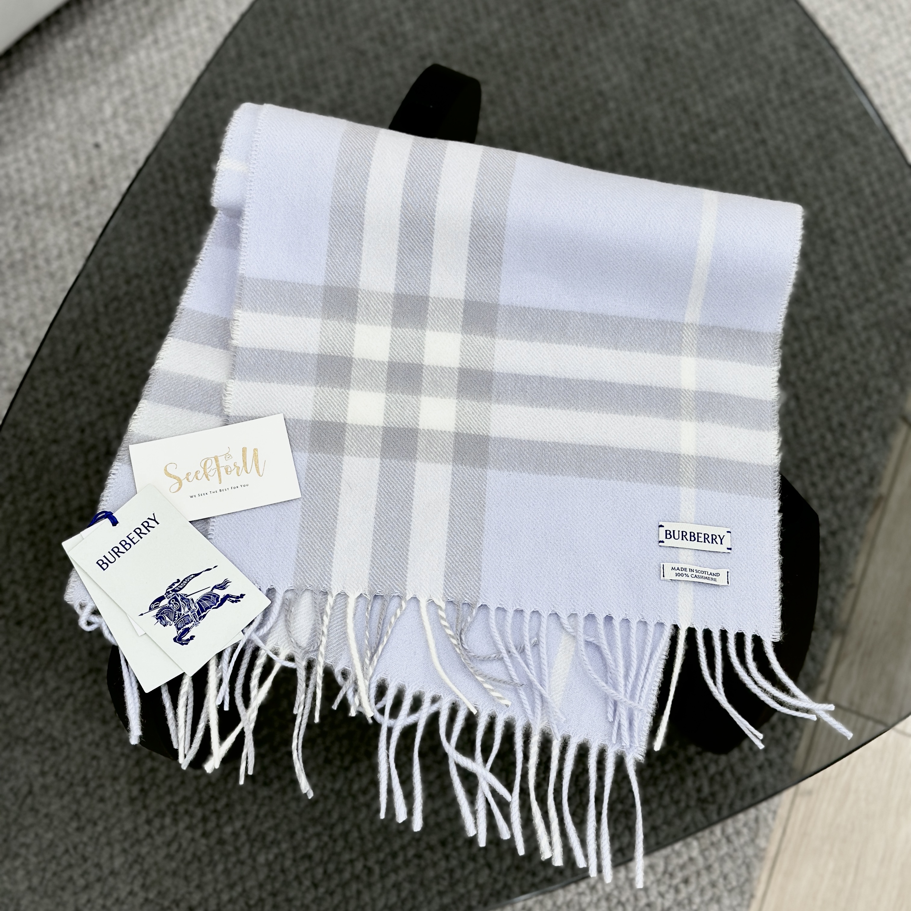 BURBERRY Cashmere Scarf