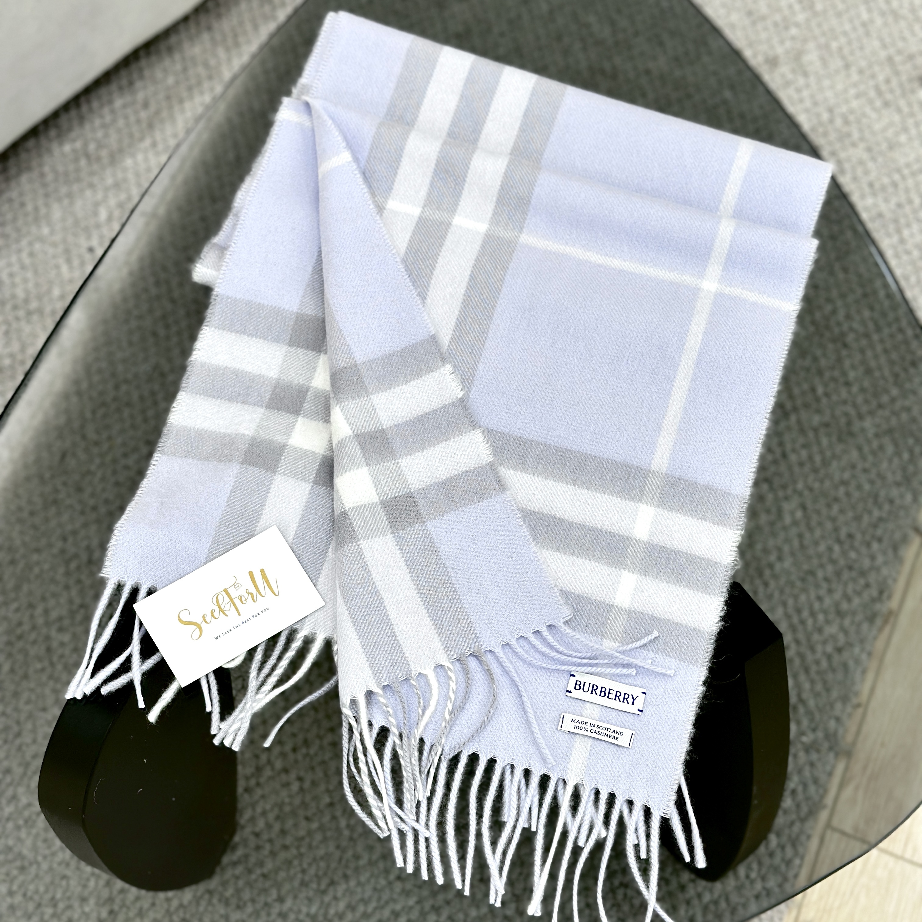 BURBERRY Cashmere Scarf