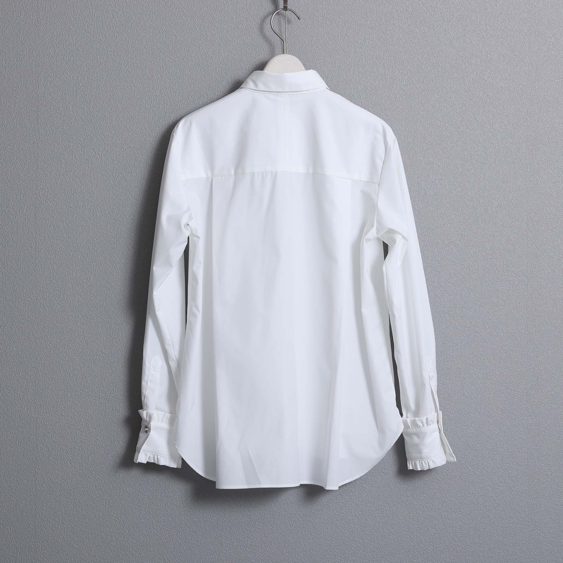 經典時尚剪裁白襯衫