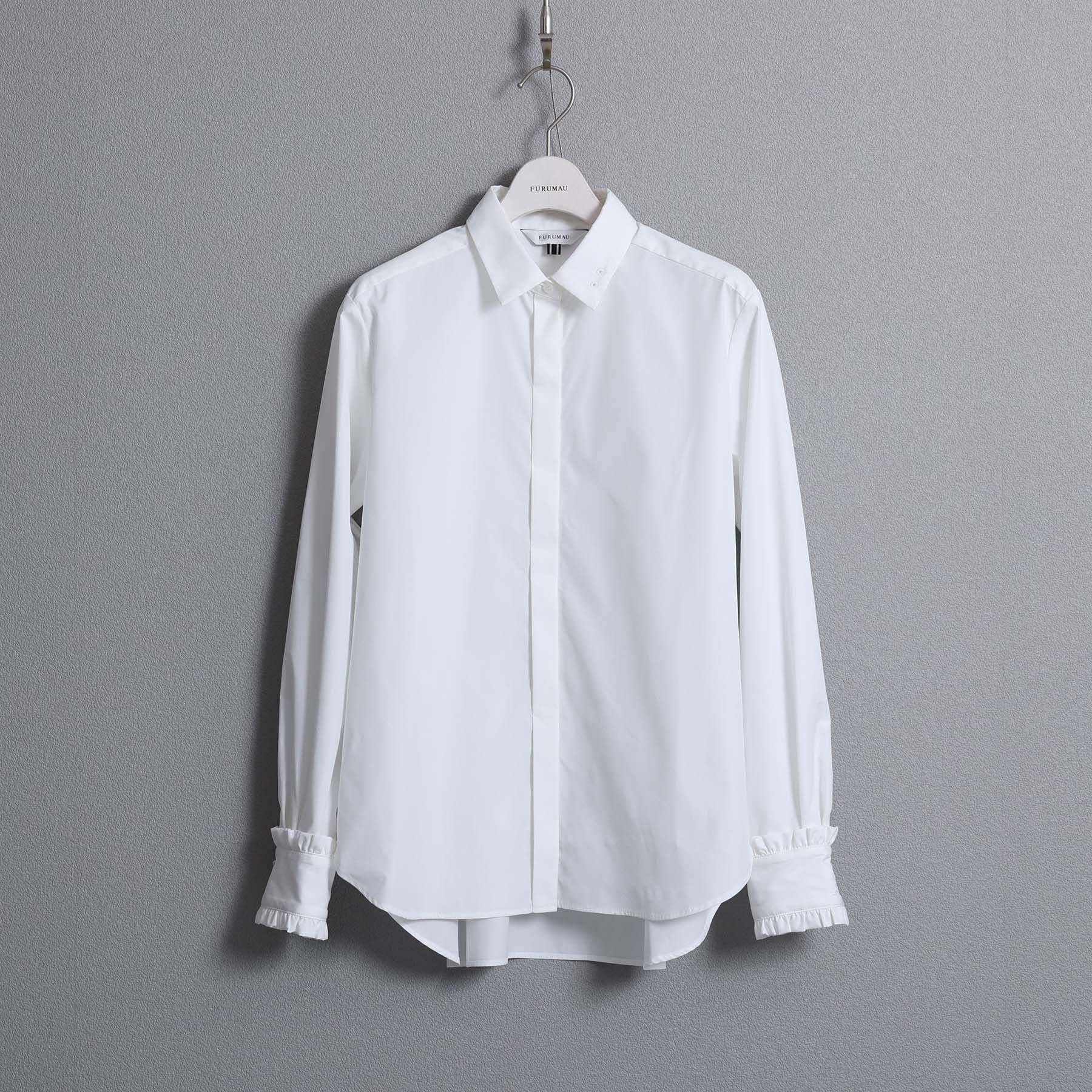 經典時尚剪裁白襯衫