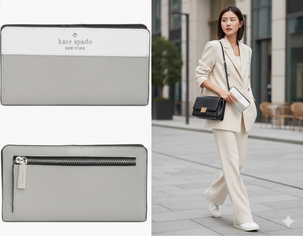 【預購】KATE SPADE NEW YORK H012656 折疊錢包
