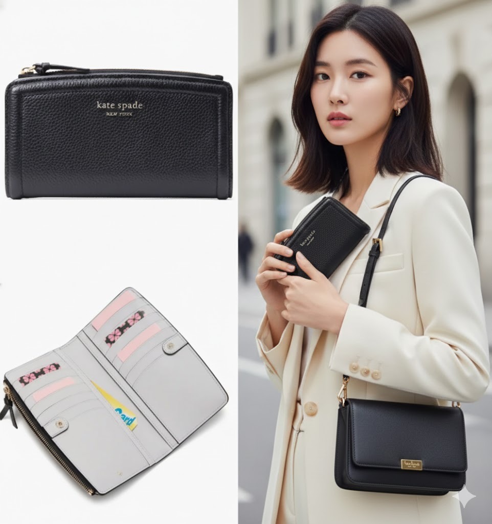 【預購】KATE SPADE NEW YORK Knott H012658 銀包