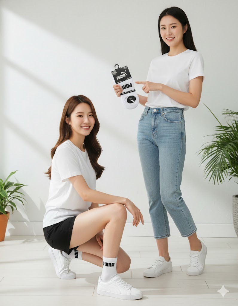 【預購】PUMA H012662 女裝船襪（6pk）