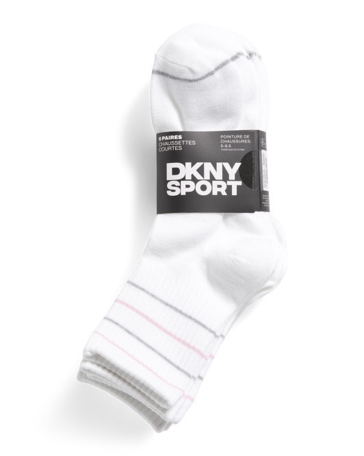 【預購】DKNY H012663 女裝短襪（6pk）