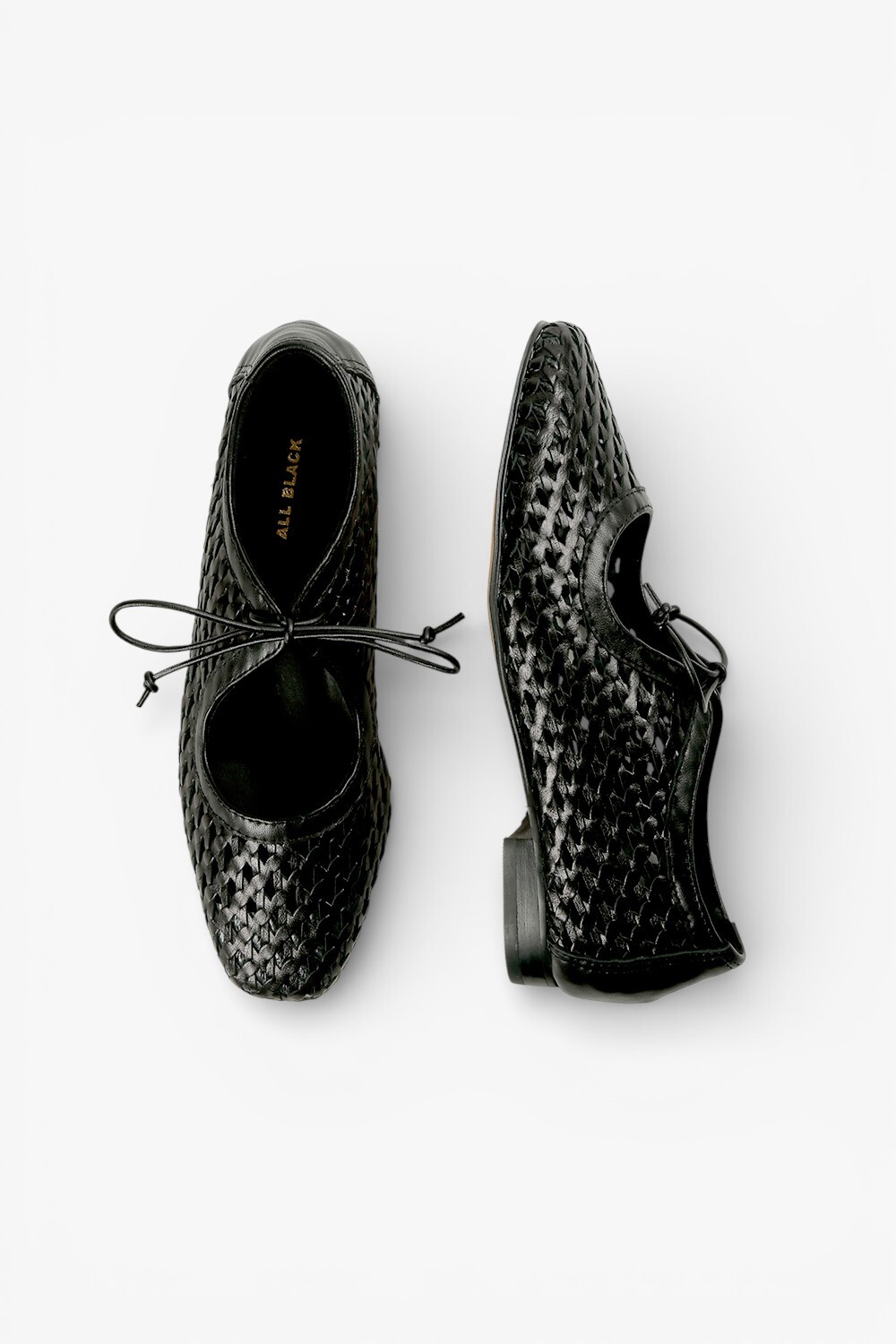 Tie Lady 26 編織平底瑪麗珍