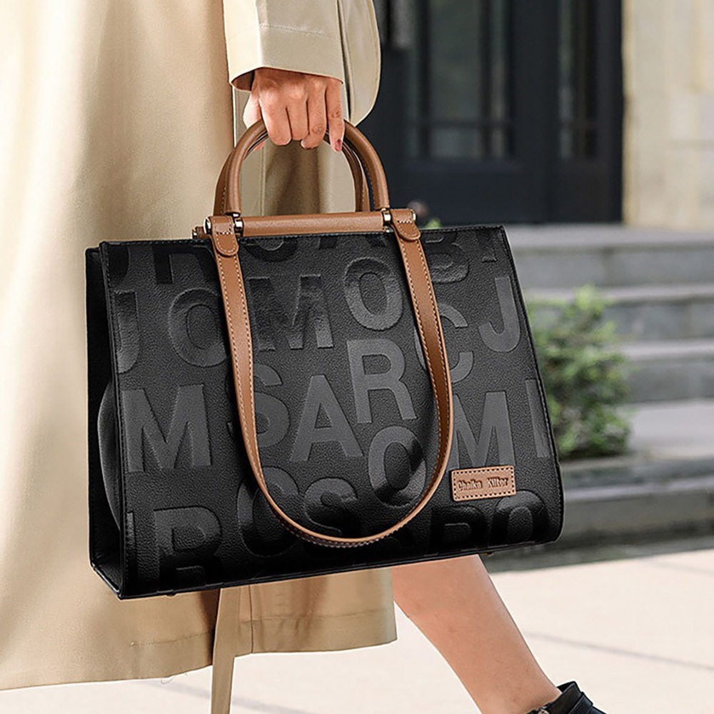 包包 托特包 女生包包 單肩包 側背包 大容量包包 手提包 上班通勤包 A4電腦包 皮革包包 腋下包 購物包 1075