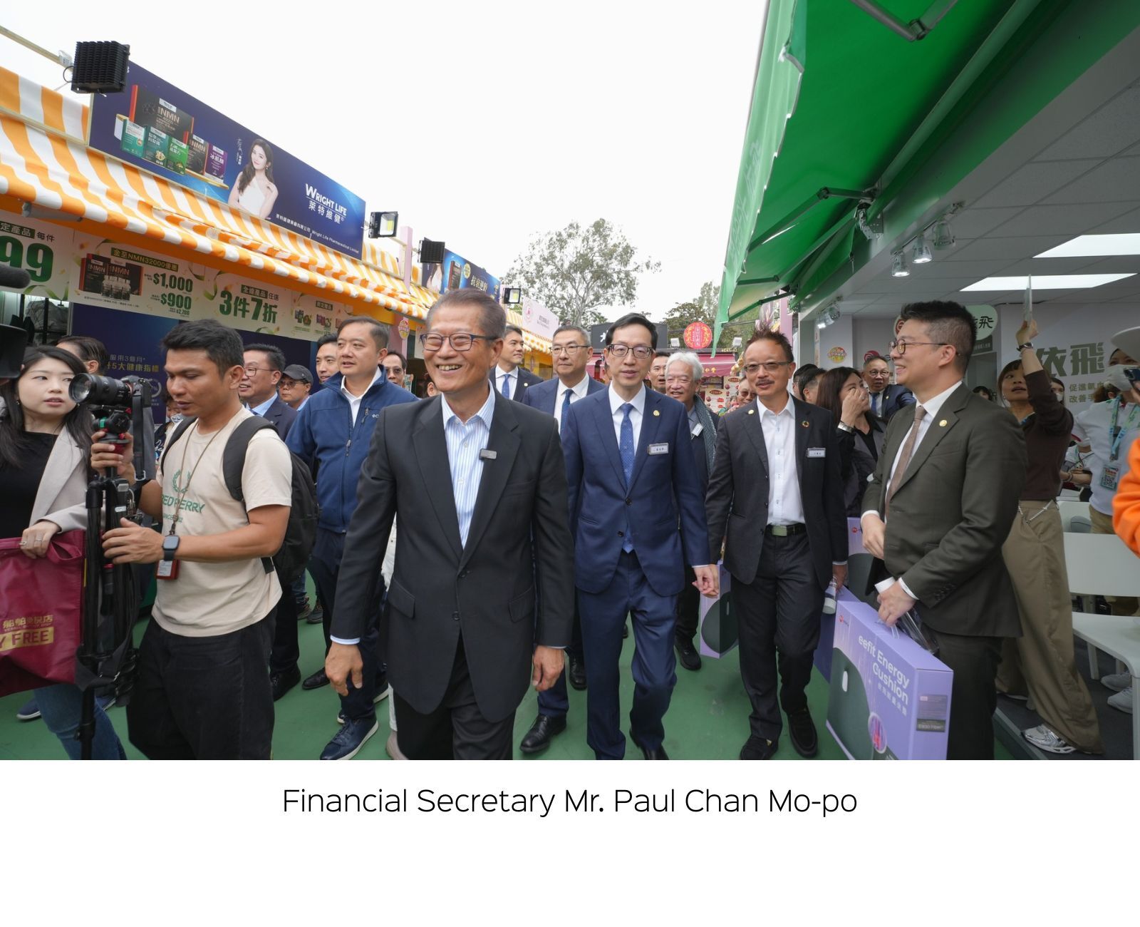 Financial Secretary Mr. Paul Chan Mo-po