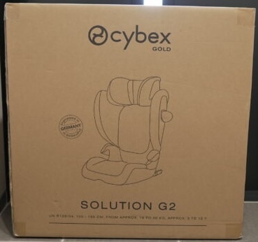 日本 2025 新版 Cybex Solution G2 可摺疊兒童汽車安全座椅 - Stormy Blue